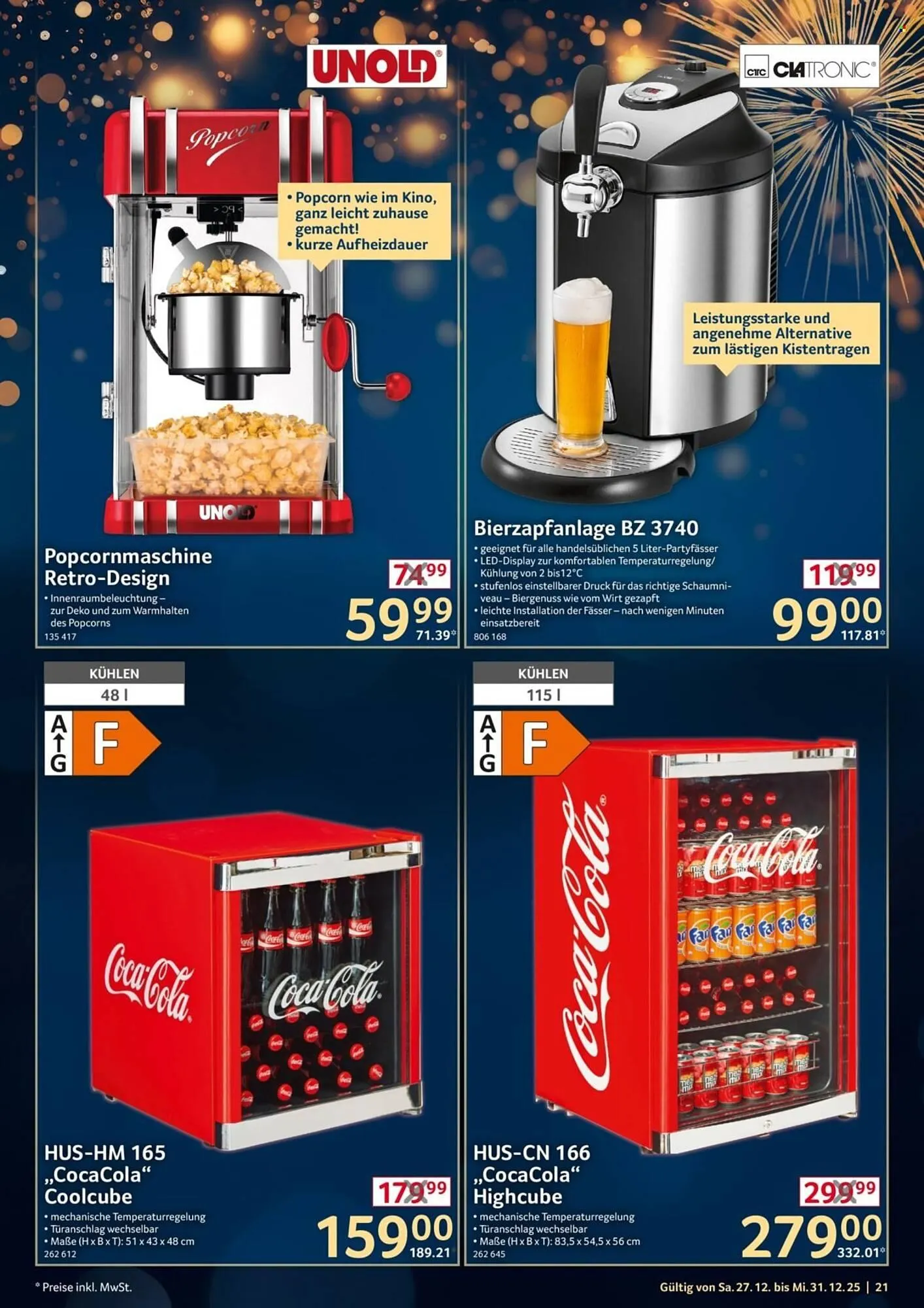 Selgros Prospekt von 27. Dezember bis 31. Dezember 2025 - Prospekt seite 21