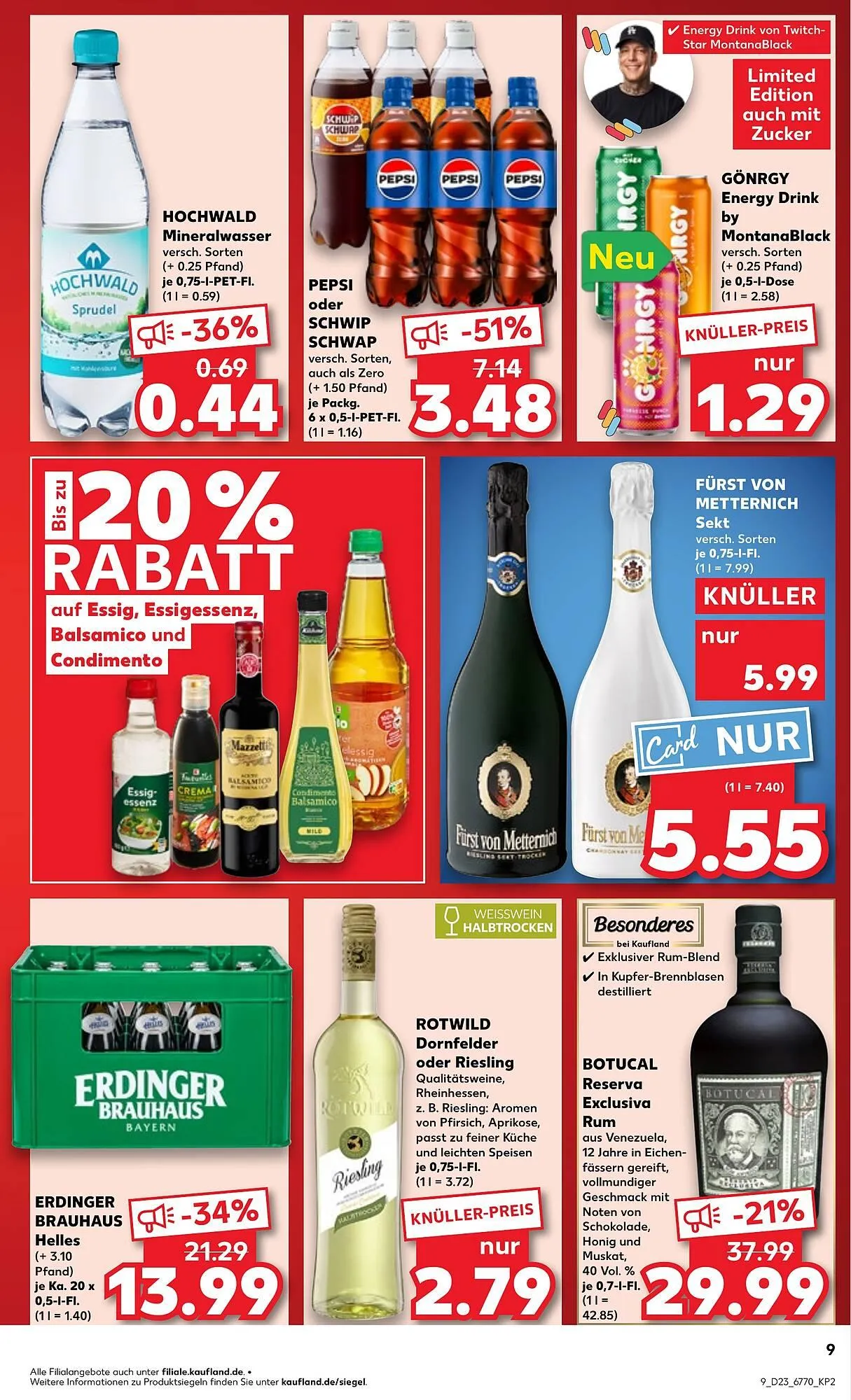 Kaufland Prospekt von 5. Juni bis 11. Juni 2025 - Prospekt seite 9