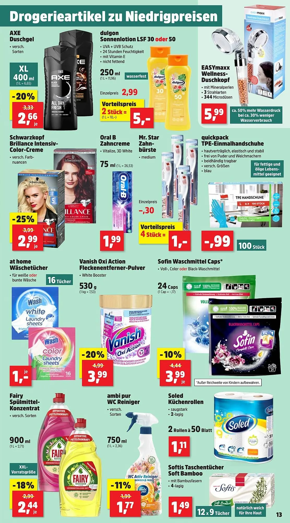 Thomas Philipps Prospekt von 7. April bis 12. April 2025 - Prospekt seite 13