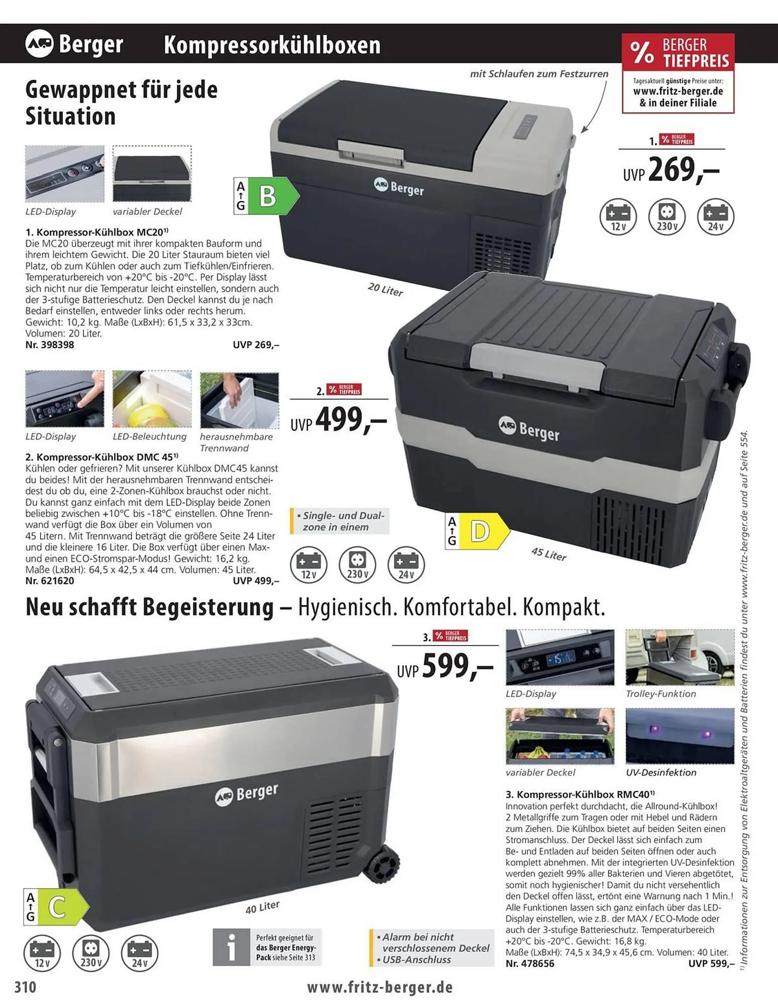 Fritz Berger Prospekt von 27. Mai bis 31. Dezember 2025 - Prospekt seite 310