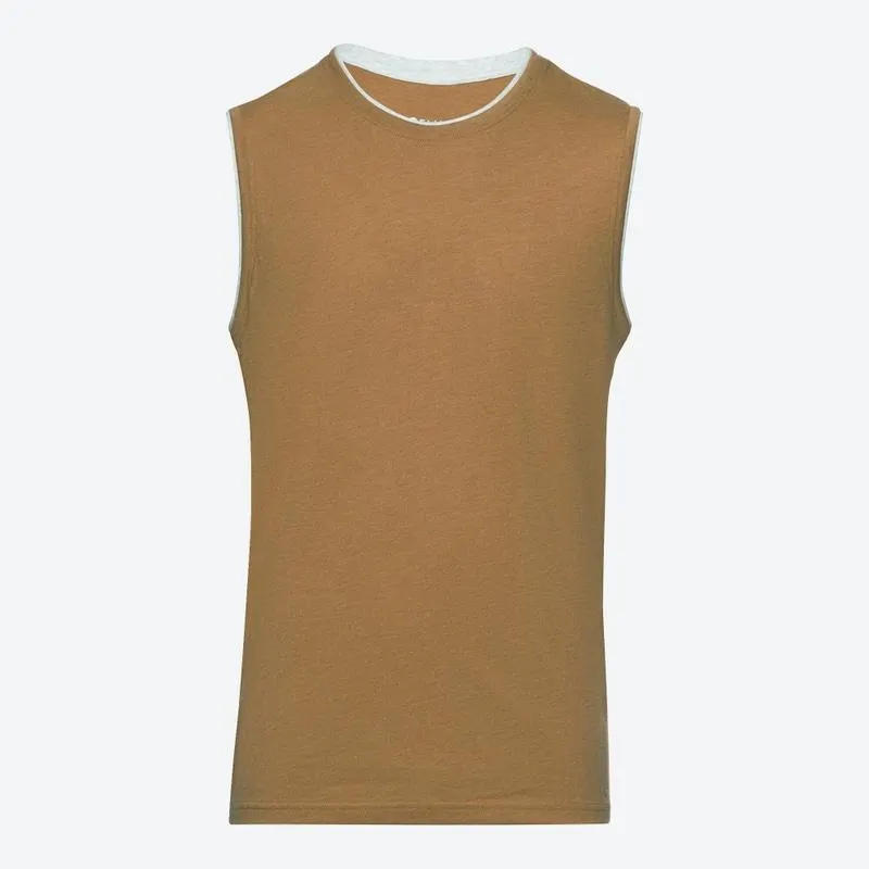 Herren-Muskelshirt mit Double-Layer-Design