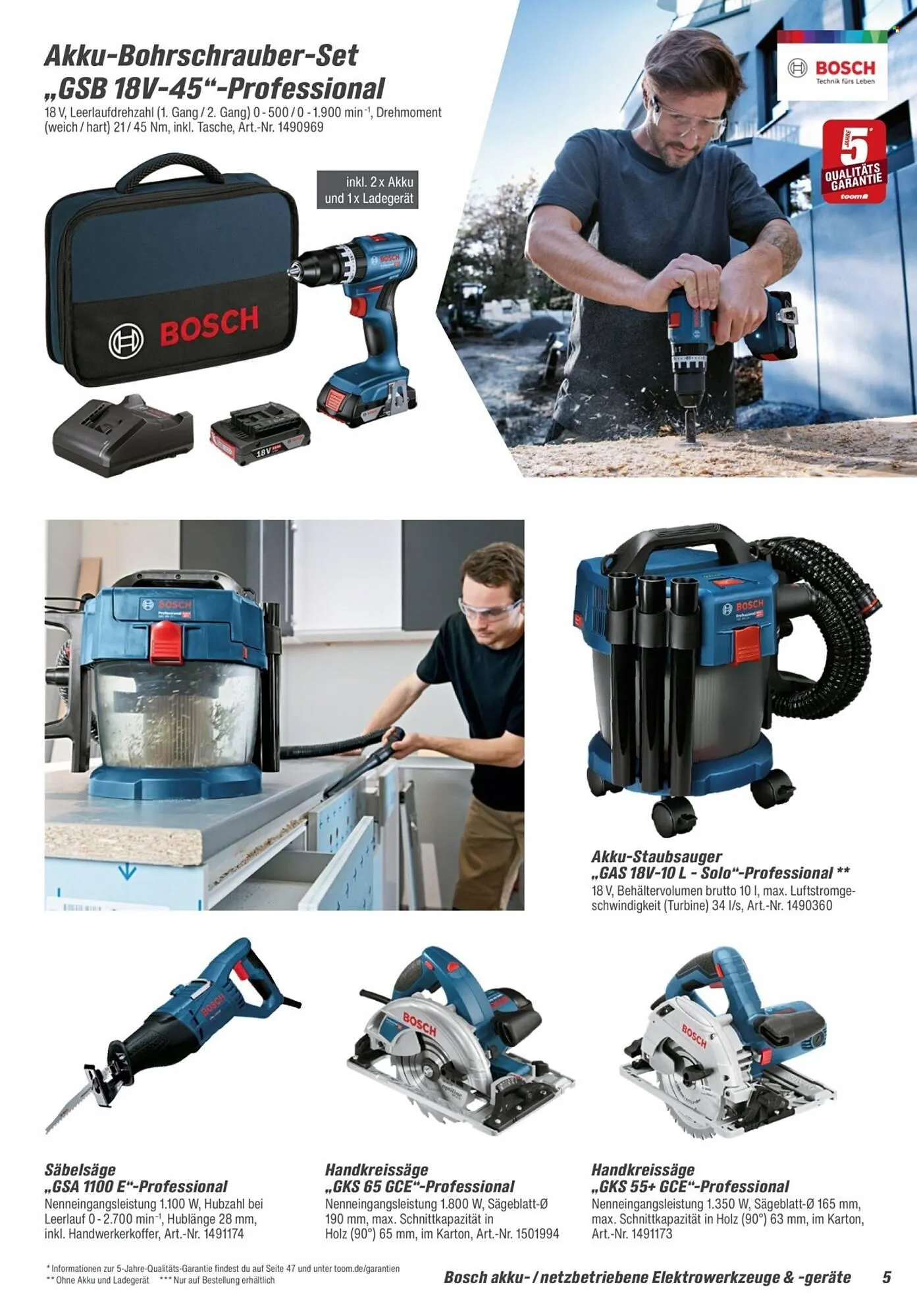 Toom Baumarkt Prospekt von 28. März bis 30. Juni 2026 - Prospekt seite 5