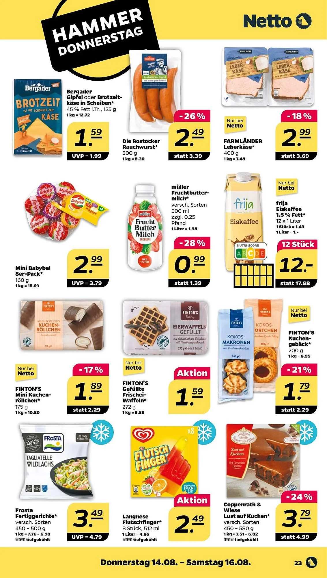 NETTO Prospekt von 11. August bis 16. August 2025 - Prospekt seite 25