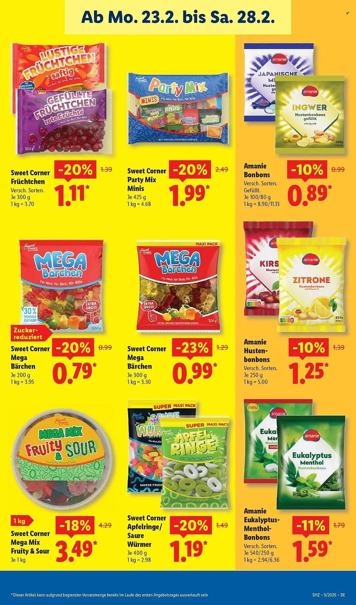 Lidl Prospekt von 23. Februar bis 28. Februar 2026 - Prospekt seite 19