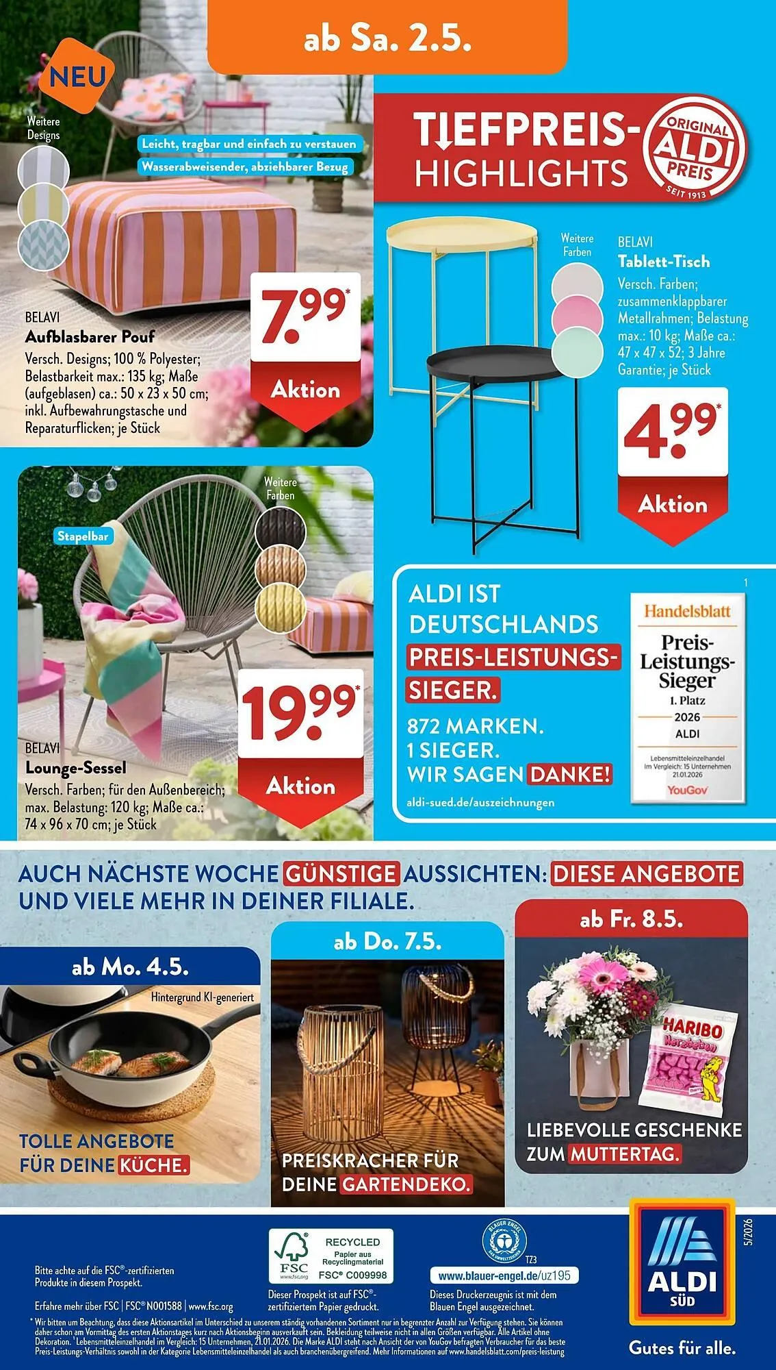 Aldi Süd Prospekt von 27. April bis 3. Mai 2026 - Prospekt seite 16