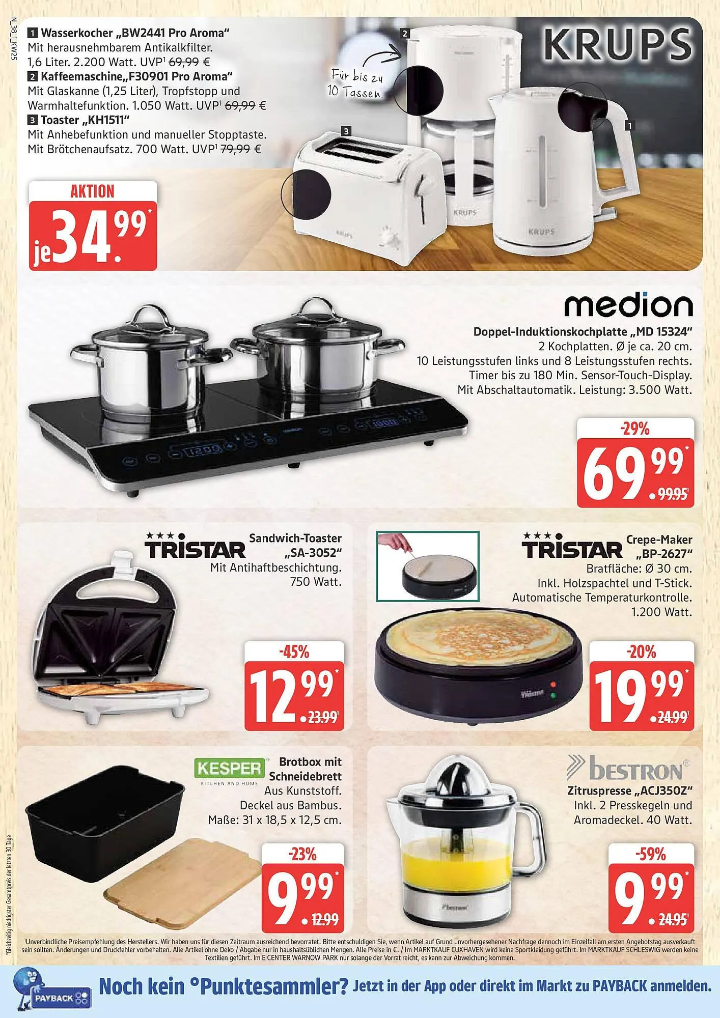 Marktkauf Prospekt von 16. Juni bis 21. Juni 2025 - Prospekt seite 38