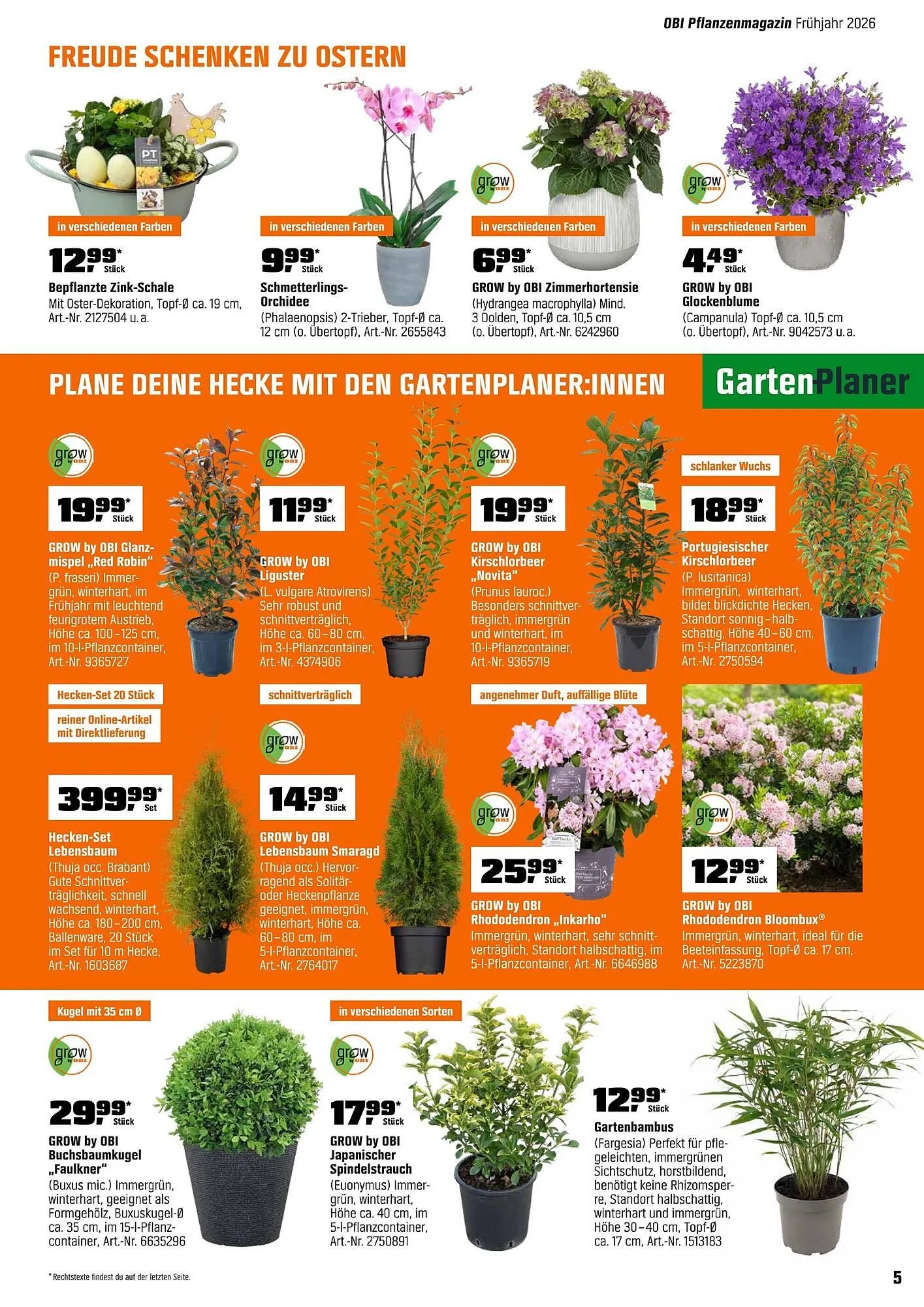 OBI Prospekt von 1. April bis 30. April 2026 - Prospekt seite 5