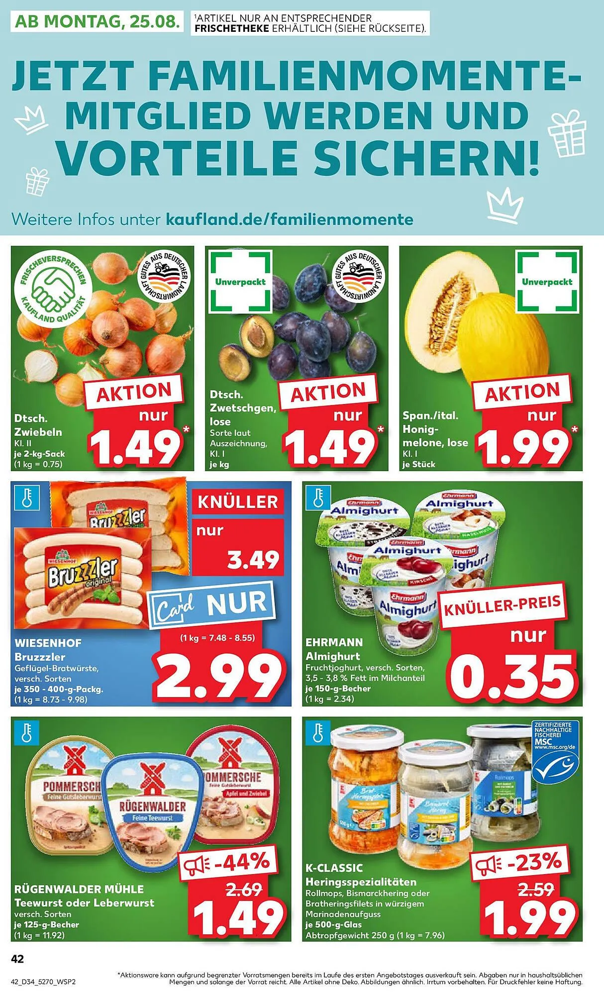 Kaufland Prospekt von 24. August bis 27. August 2025 - Prospekt seite 3