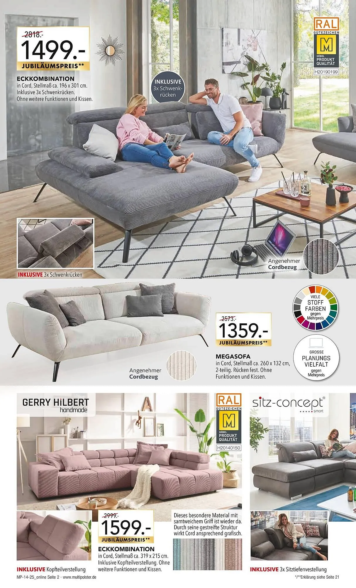 Multipolster Prospekt von 1. April bis 30. April 2025 - Prospekt seite 2