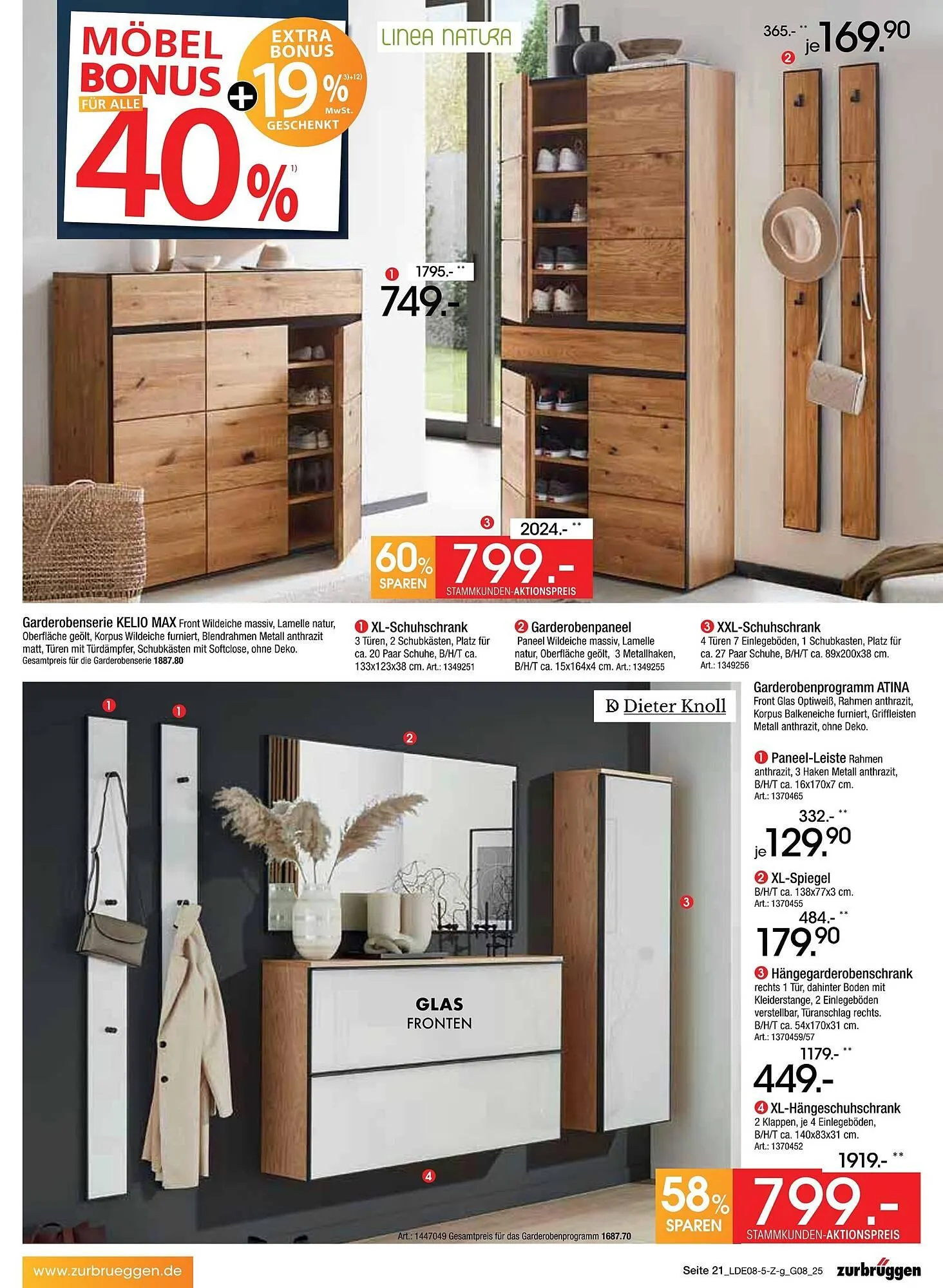 Zurbrüggen Prospekt von 2. August bis 23. August 2025 - Prospekt seite 23