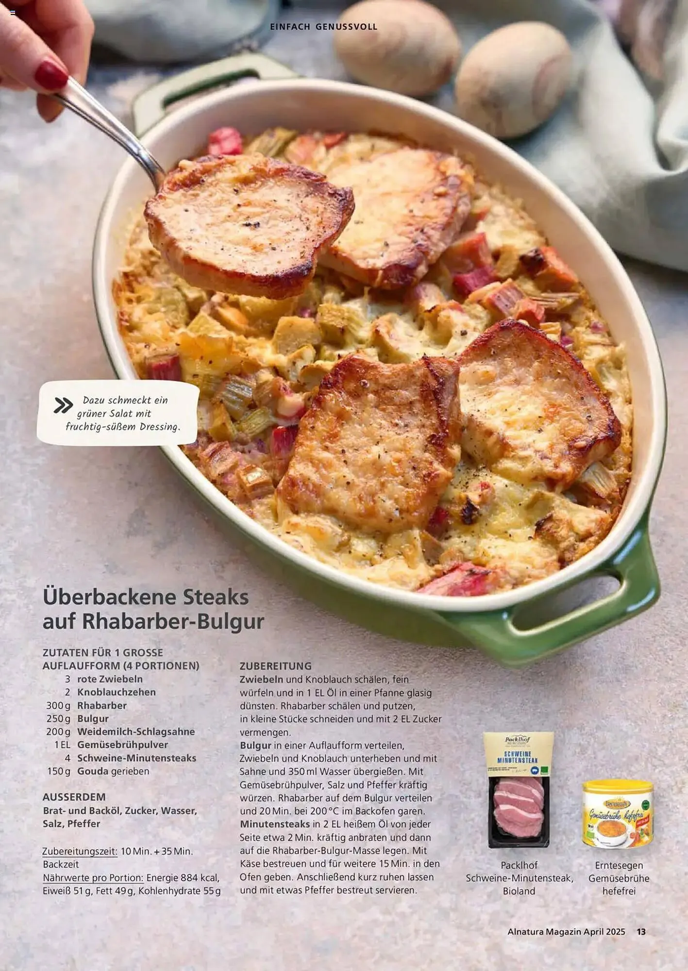 Alnatura Prospekt von 1. April bis 30. April 2025 - Prospekt seite 13