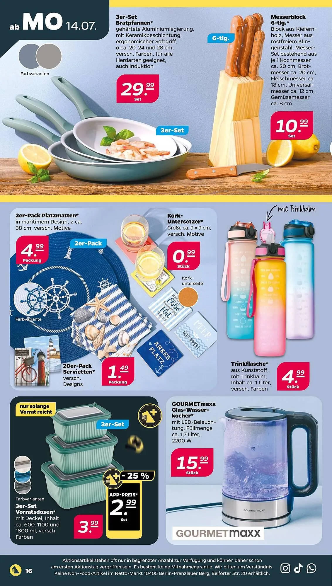 NETTO Prospekt von 14. Juli bis 19. Juli 2025 - Prospekt seite 18