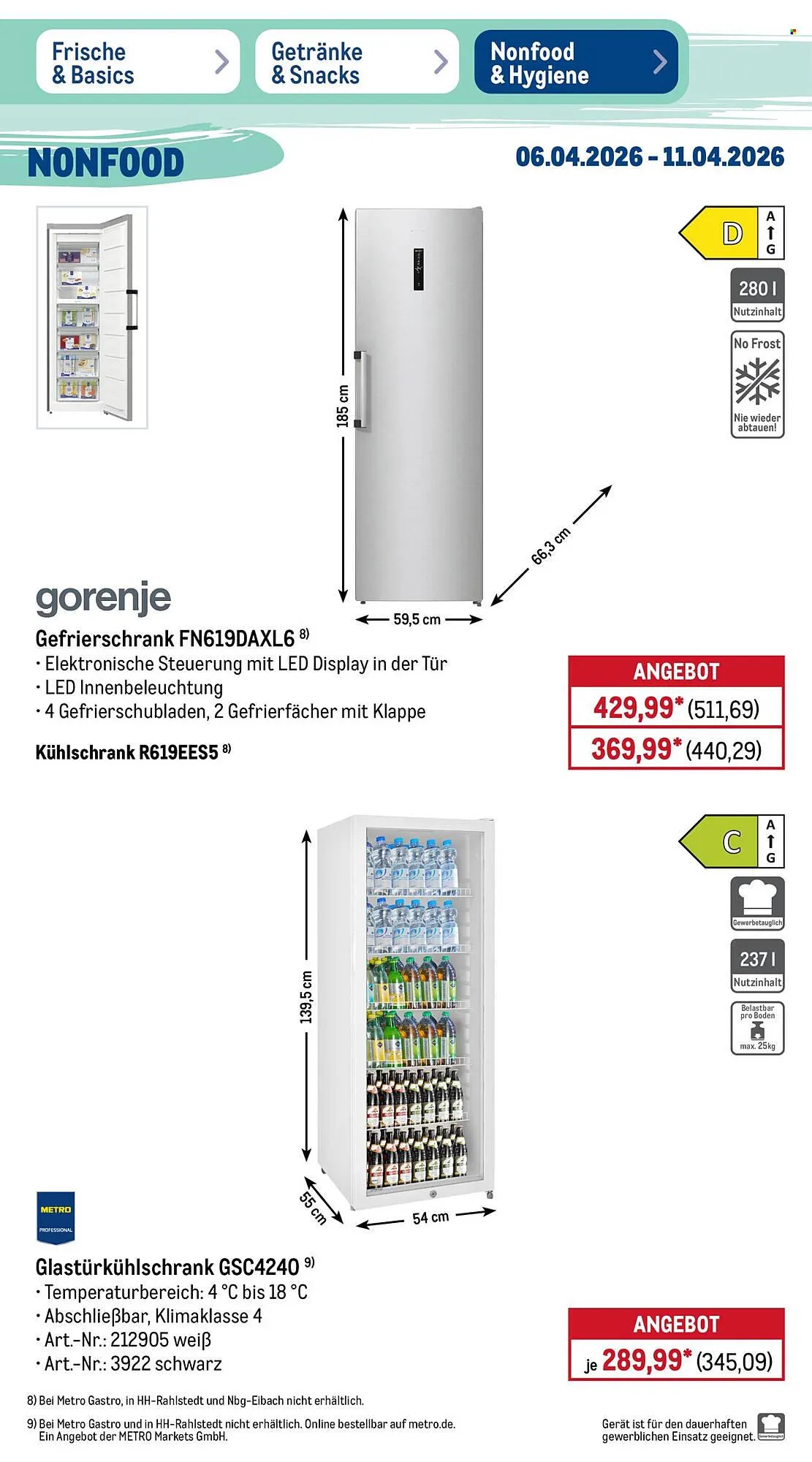 METRO Prospekt von 6. April bis 11. April 2026 - Prospekt seite 45