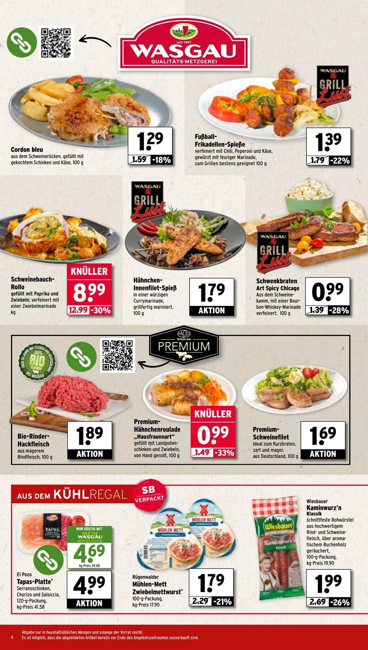 Wasgau von 11. August bis 16. August 2025 - Prospekt seite 4