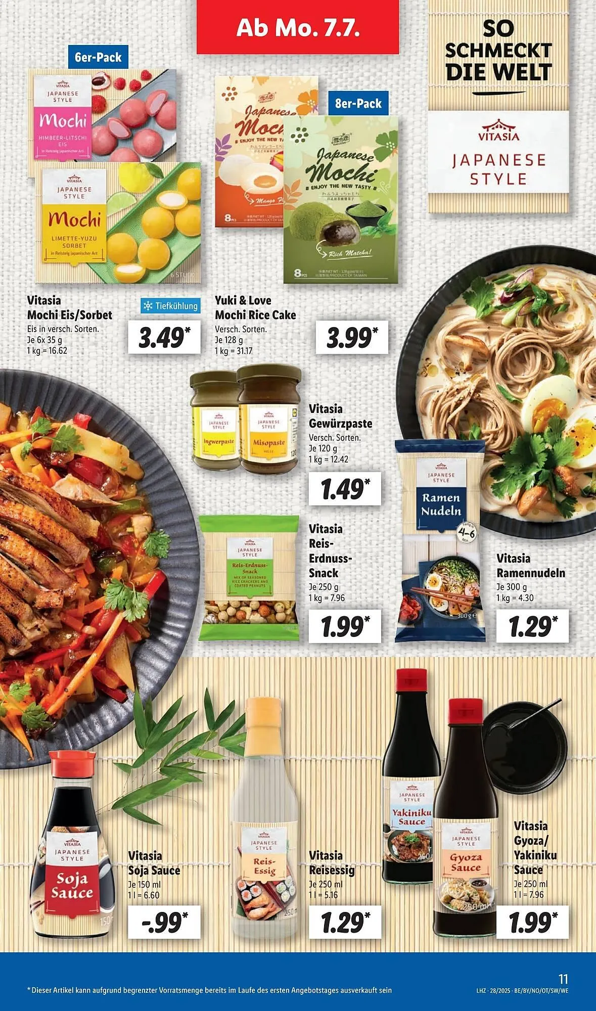 Lidl Prospekt von 7. Juli bis 12. Juli 2025 - Prospekt seite 17