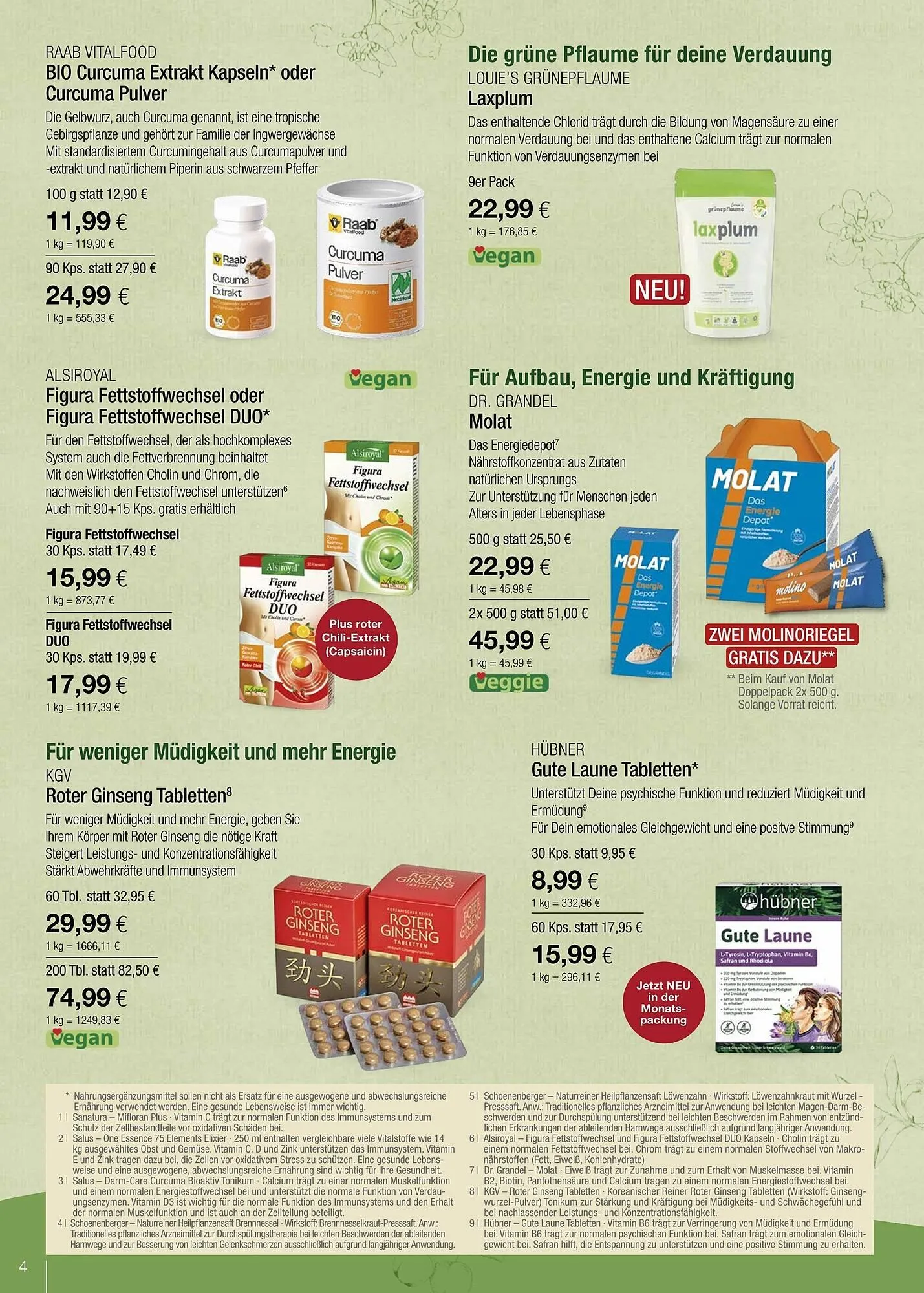 Vitalia Prospekt von 1. März bis 31. März 2025 - Prospekt seite 4