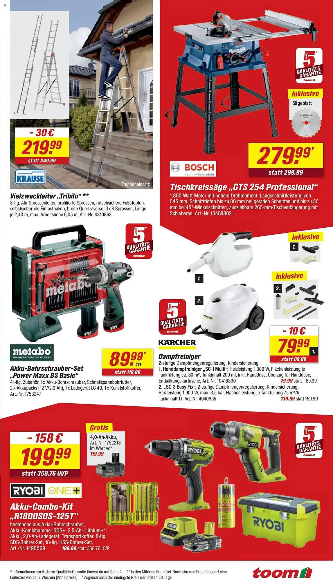 Toom Baumarkt Prospekt von 18. April bis 24. April 2026 - Prospekt seite 17