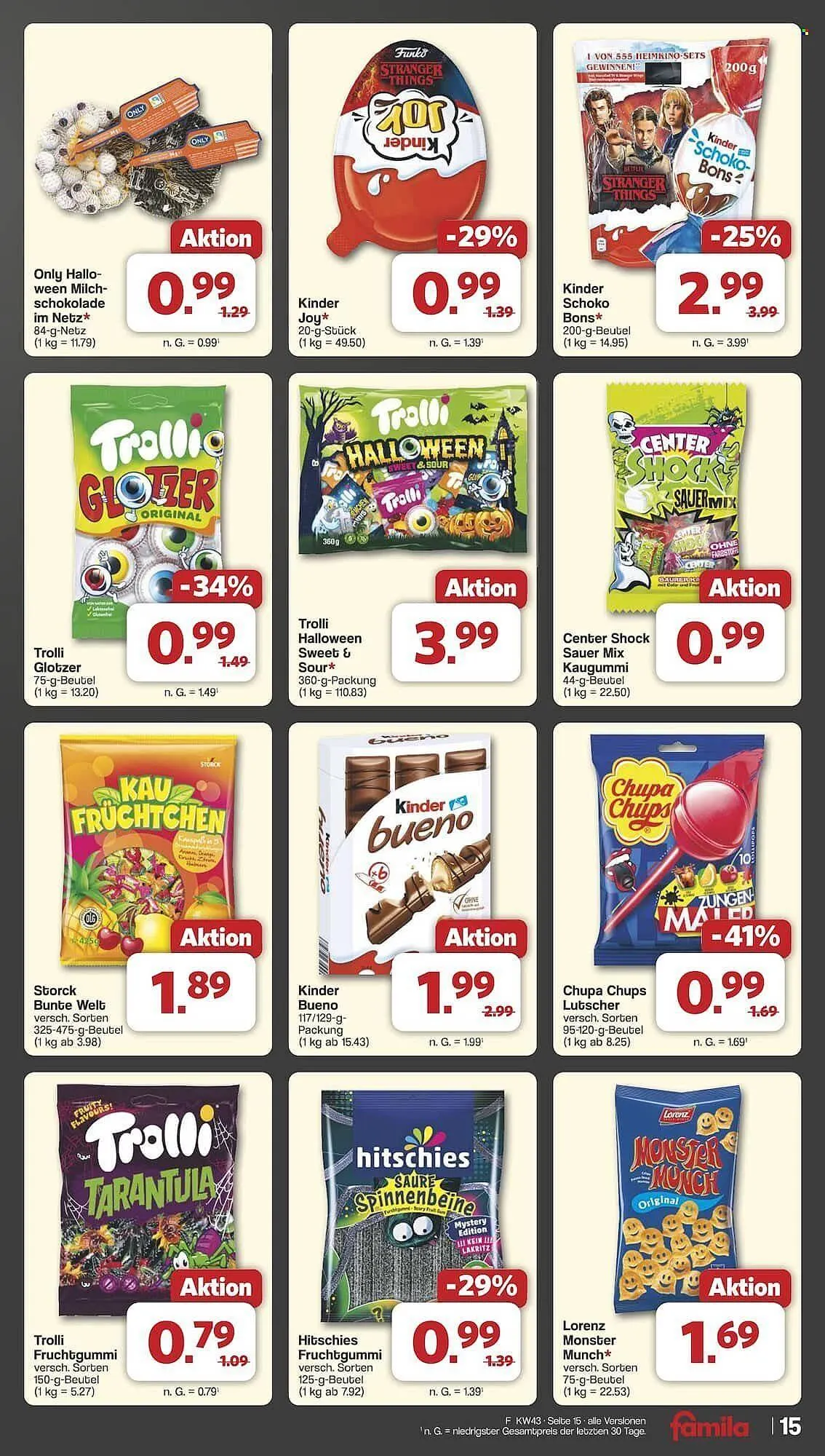 Famila Nord Ost Prospekt von 20. Oktober bis 25. Oktober 2025 - Prospekt seite 16