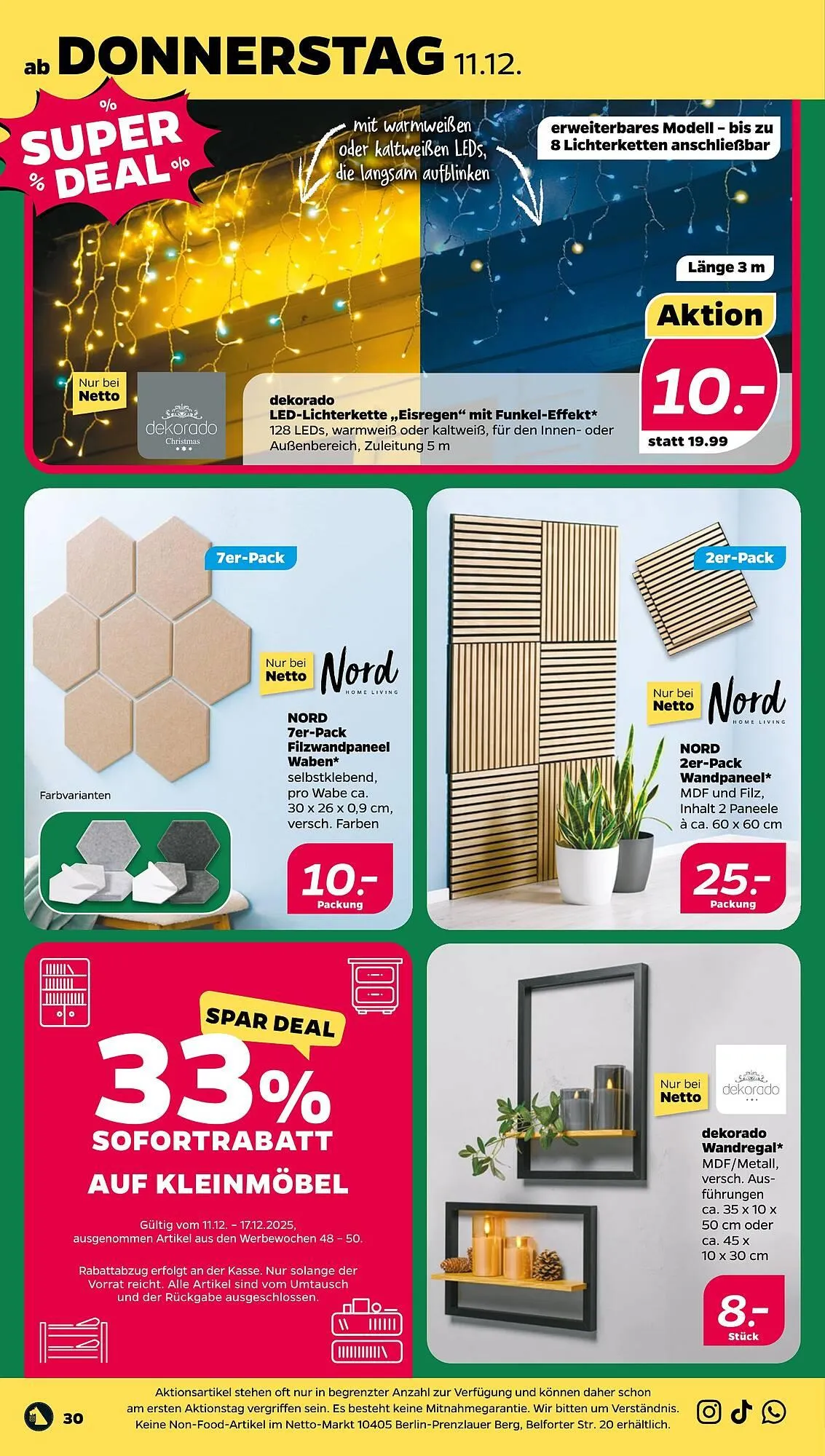 NETTO Prospekt von 8. Dezember bis 13. Dezember 2025 - Prospekt seite 32