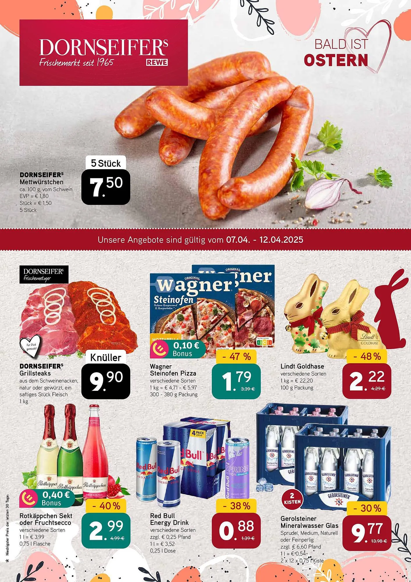 Dornseifer Prospekt von 3. April bis 12. April 2025 - Prospekt seite 1