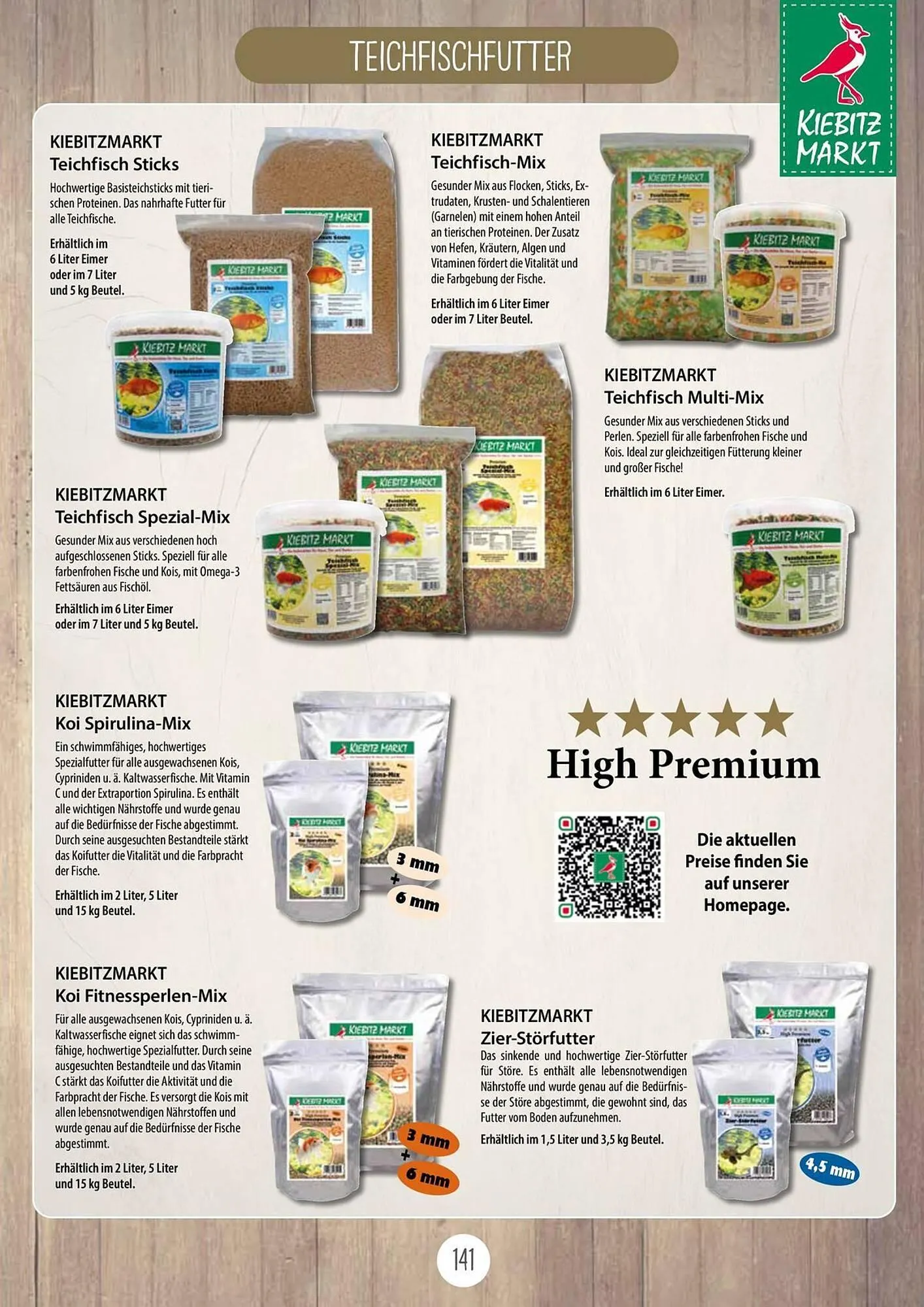 Kiebitzmarkt Prospekt von 16. April bis 31. August 2025 - Prospekt seite 141