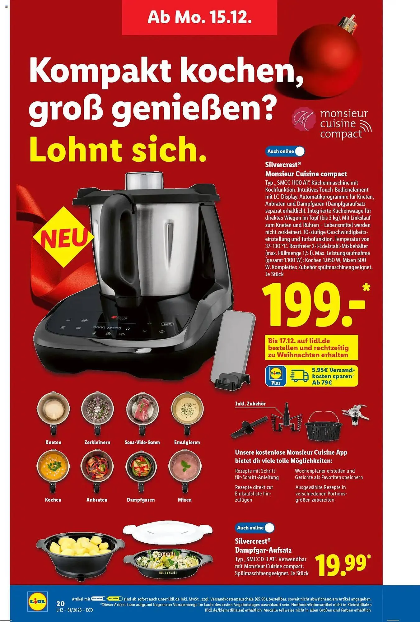 Lidl Prospekt von 15. Dezember bis 20. Dezember 2025 - Prospekt seite 6