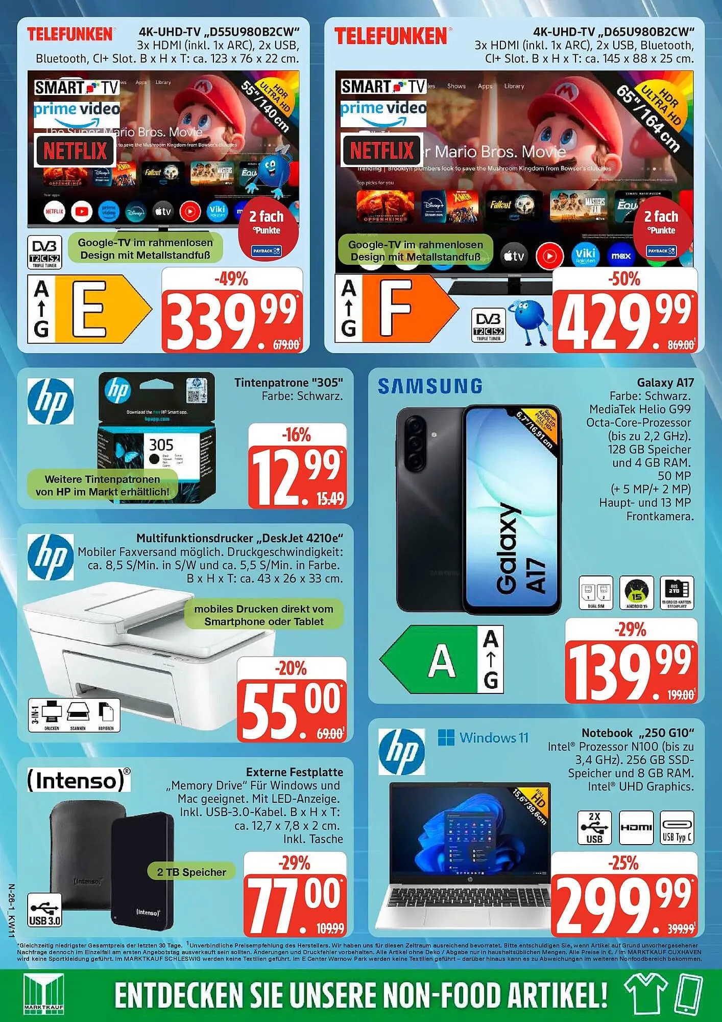 Marktkauf Prospekt von 8. März bis 14. März 2026 - Prospekt seite 26