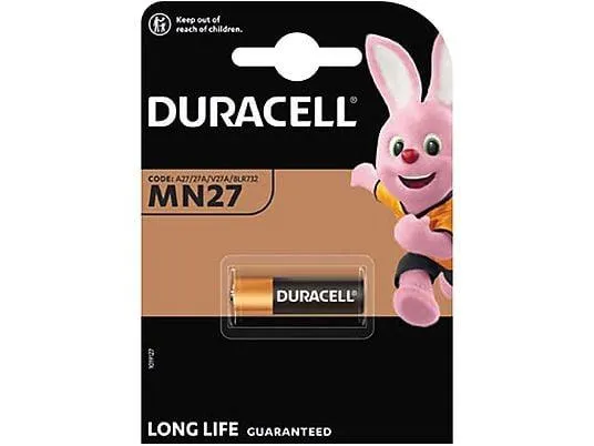 DURACELL Duracell MN27, LR27 A Alkaline Batterie, 12 Volt, Alkali-Mangan Batterie, 18 mAh