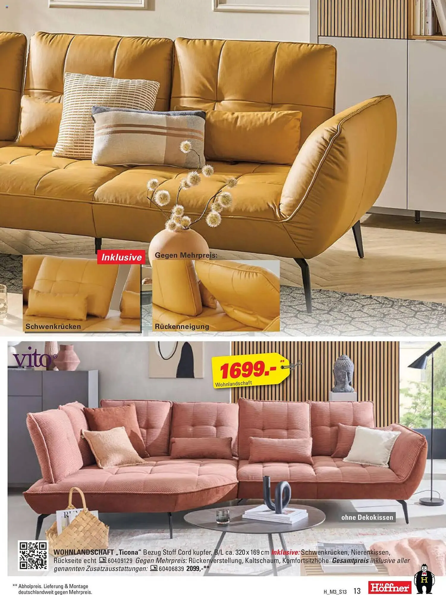 Höffner Prospekt von 11. März bis 24. März 2026 - Prospekt seite 13