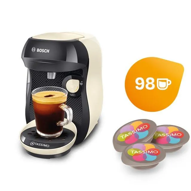 GRATIS Happy Friendly Maschine (creme) + 8 Pack Mix