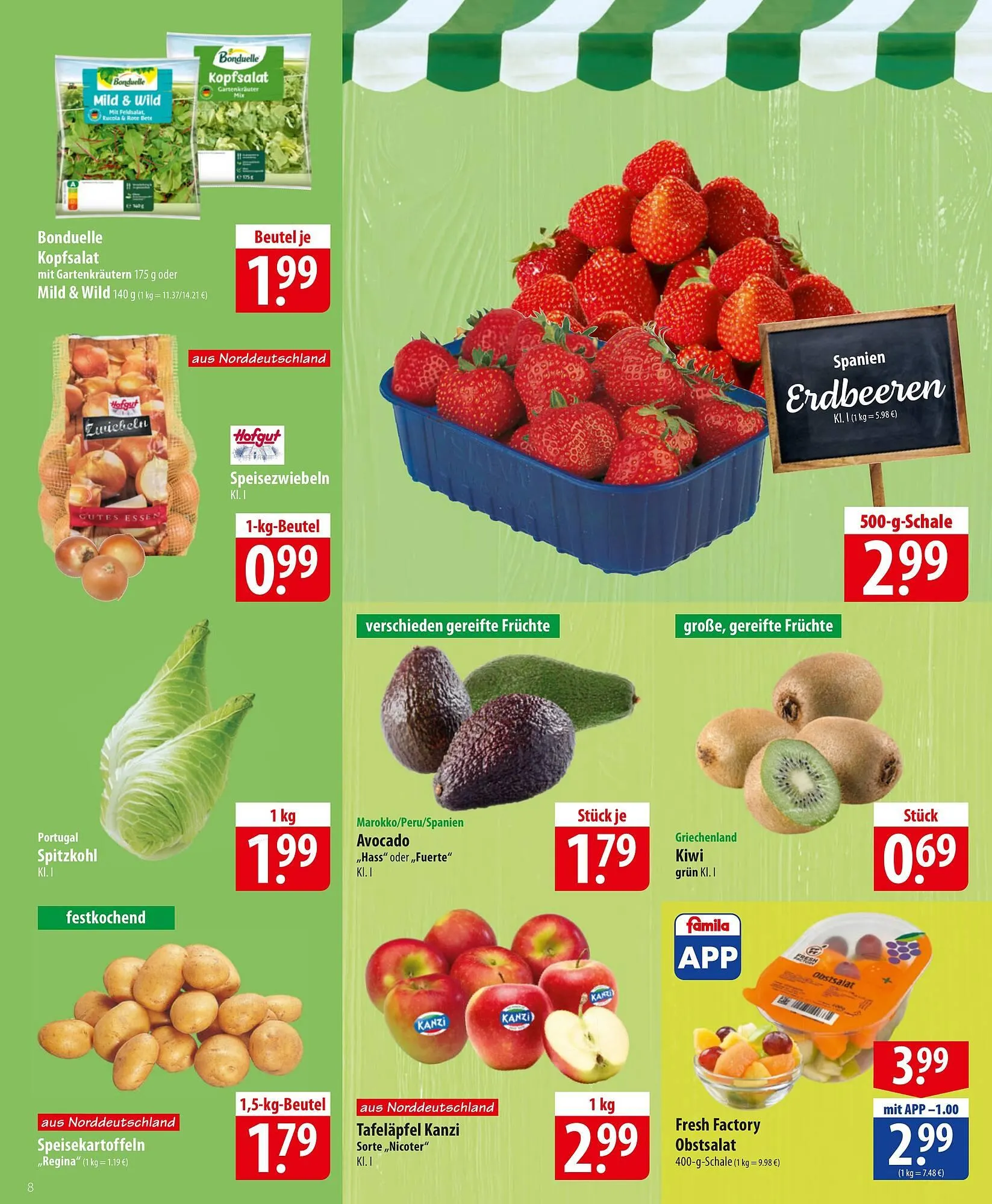 Famila Nord Ost Prospekt von 17. März bis 29. März 2025 - Prospekt seite 8