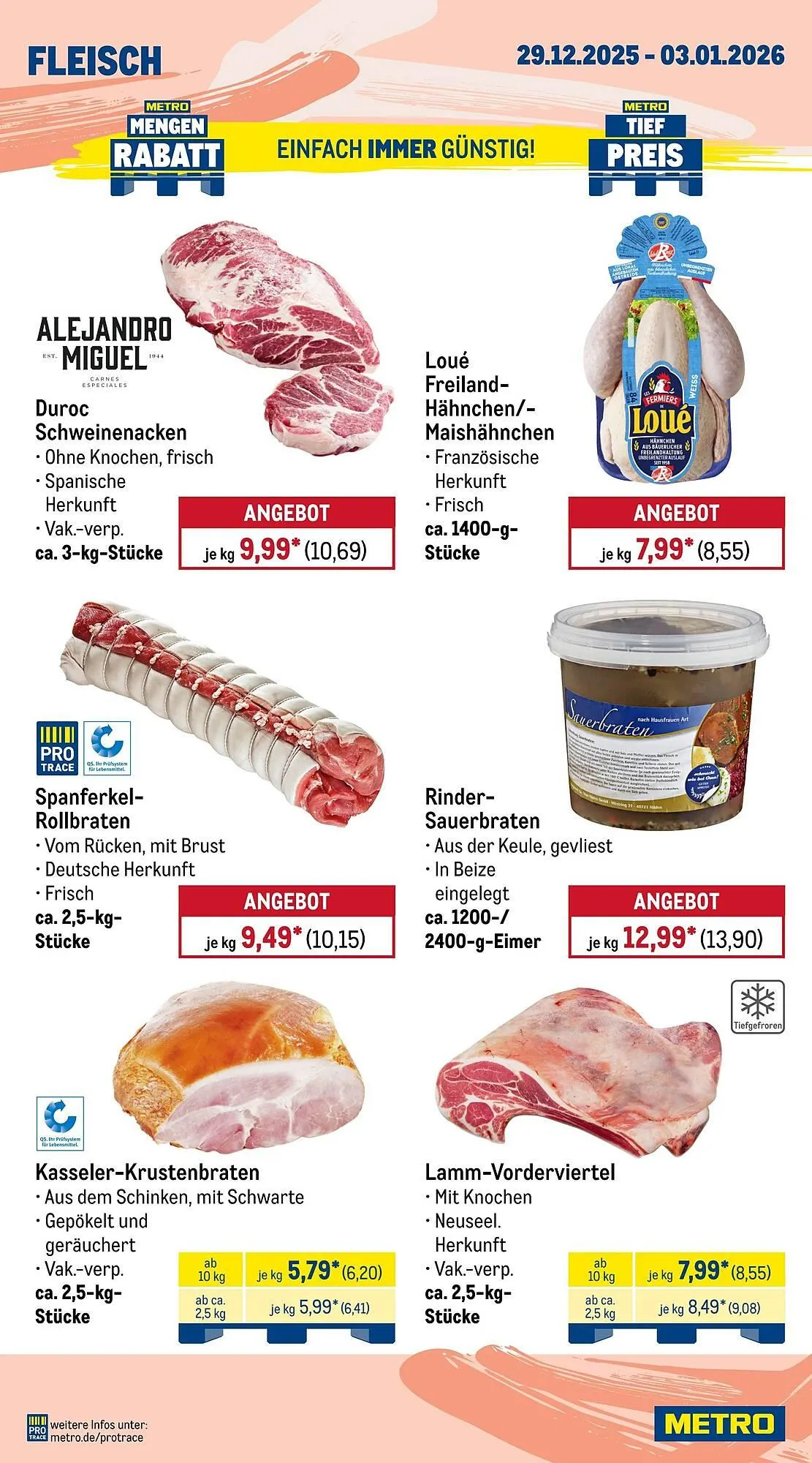 METRO Prospekt von 29. Dezember bis 4. Januar 2026 - Prospekt seite 3