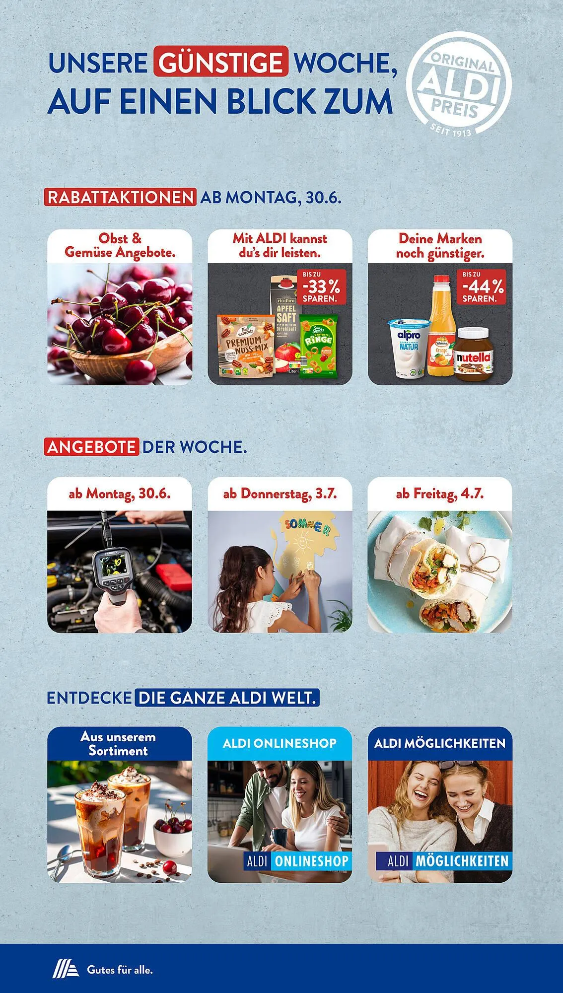 Aldi Süd Prospekt von 30. Juni bis 5. Juli 2025 - Prospekt seite 2