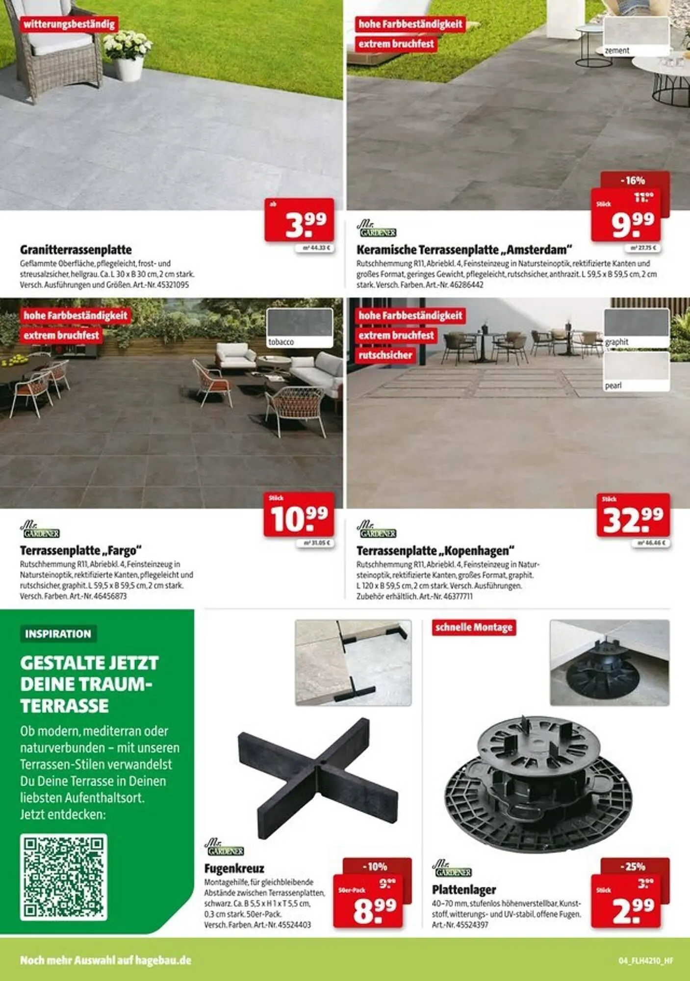 Hagebau Prospekt von 1. März bis 12. April 2025 - Prospekt seite 4