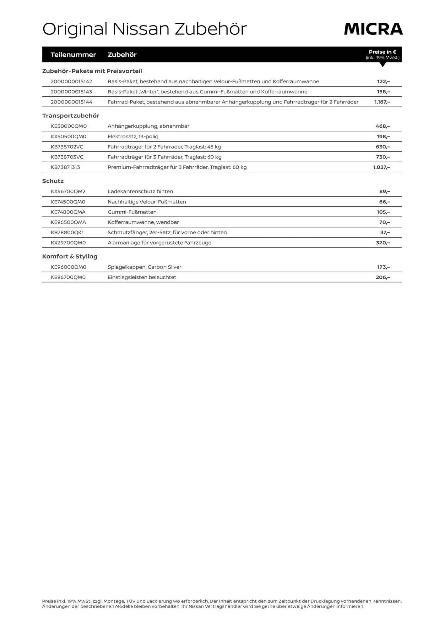 Nissan Prospekt von 16. September bis 16. September 2026 - Prospekt seite 5