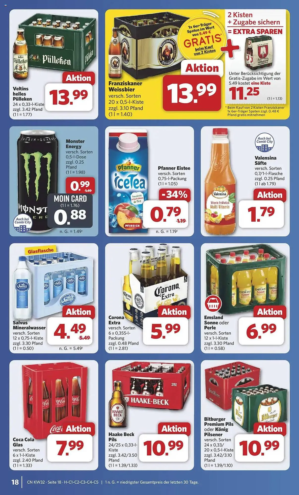 Combi Prospekt von 3. August bis 9. August 2025 - Prospekt seite 22