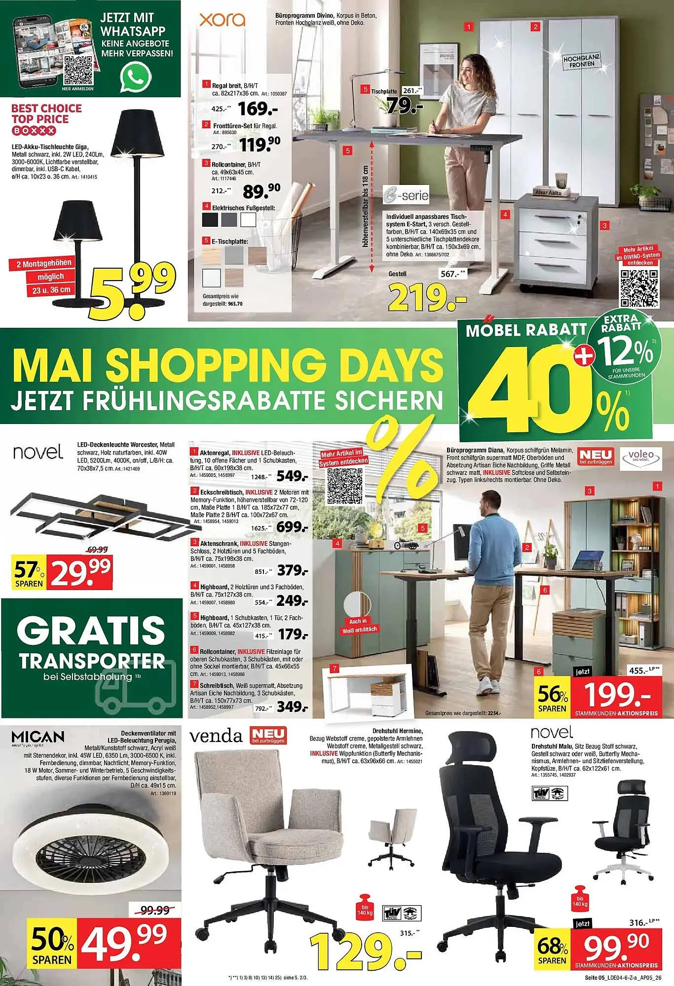 Zurbrüggen Prospekt von 24. April bis 9. Mai 2026 - Prospekt seite 5