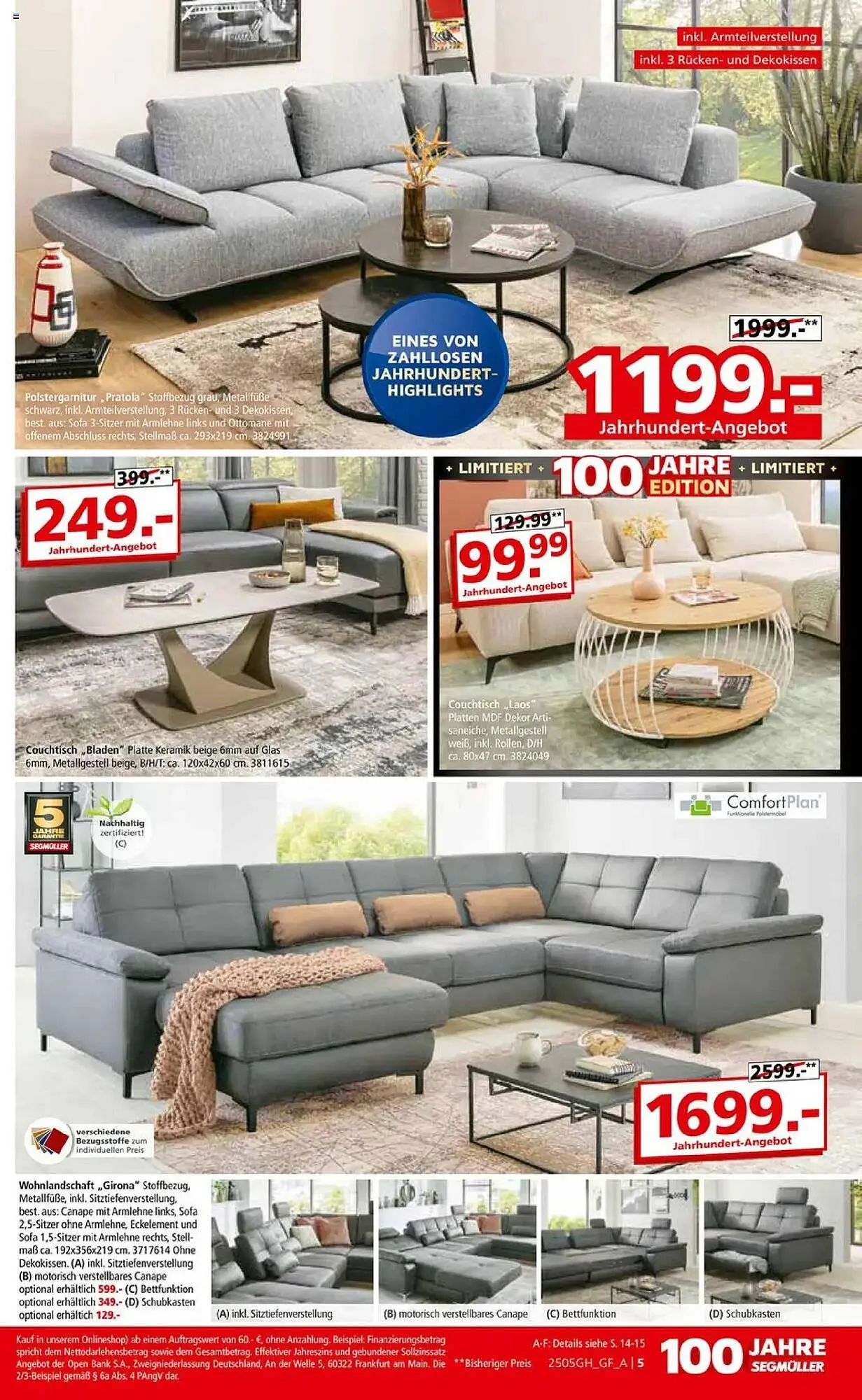 Segmüller Prospekt von 19. April bis 26. April 2025 - Prospekt seite 5