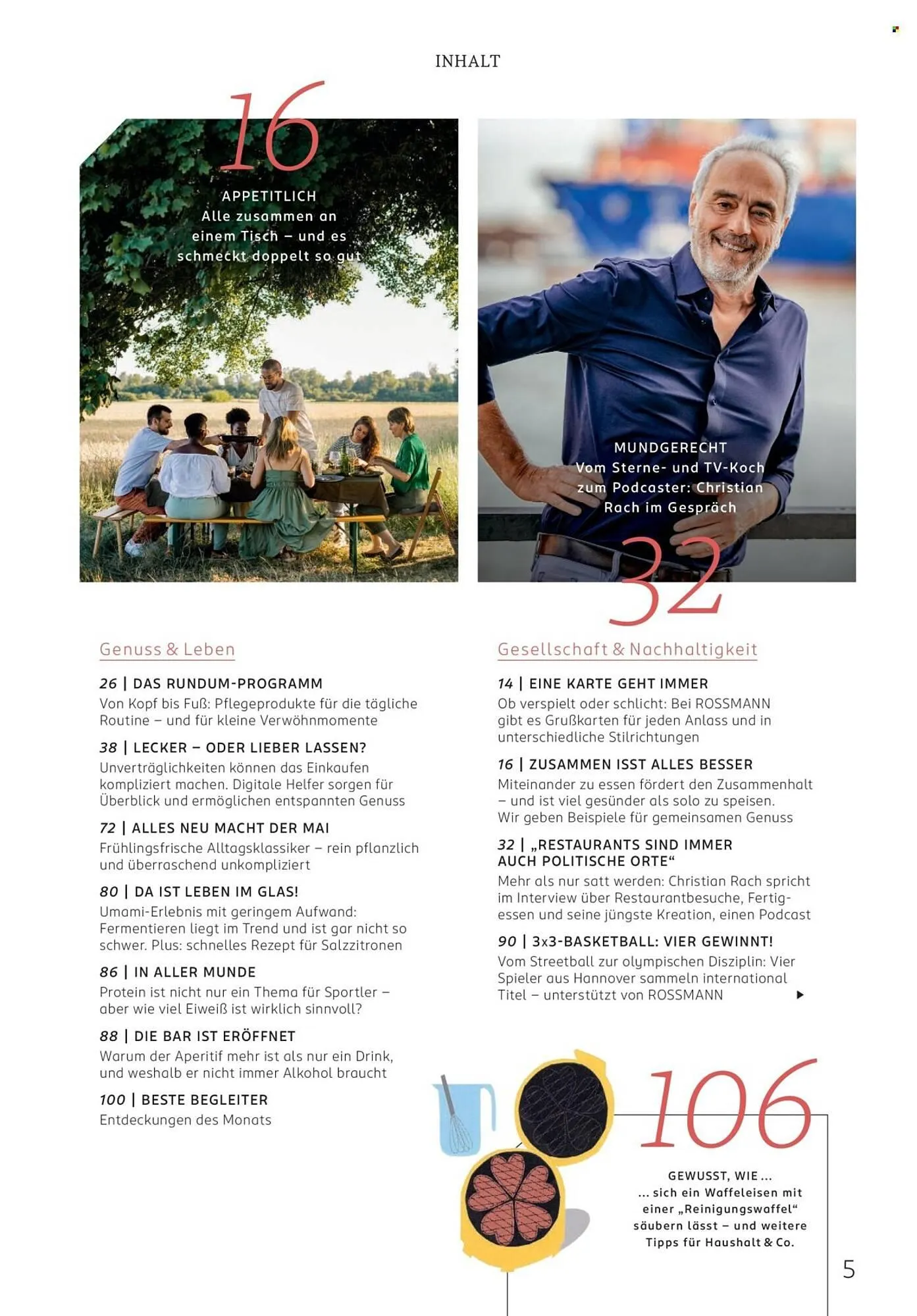 Rossmann Magazin von 1. Mai bis 31. Mai 2026 - Prospekt seite 5