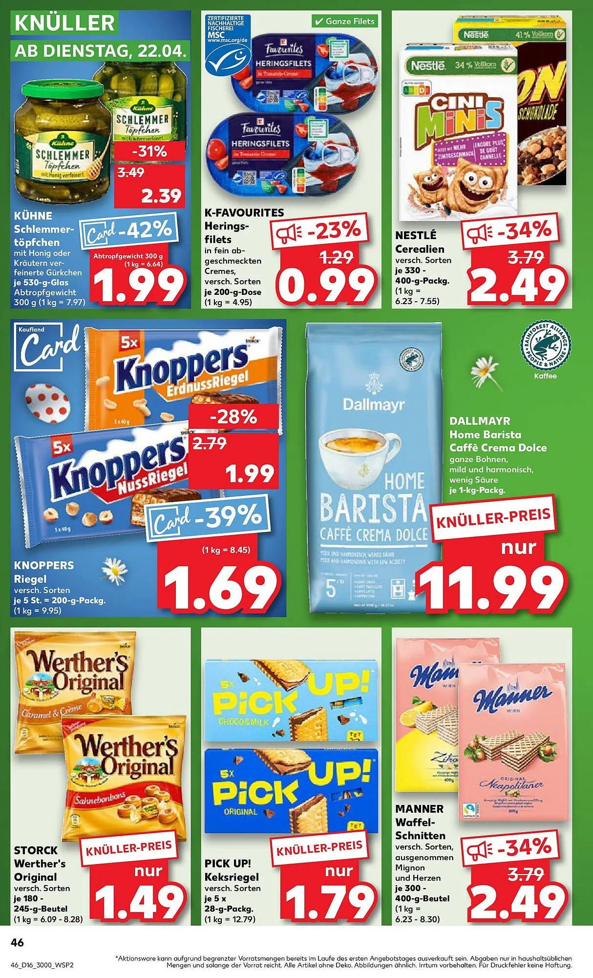 Kaufland Prospekt von 21. April bis 23. April 2025 - Prospekt seite 3