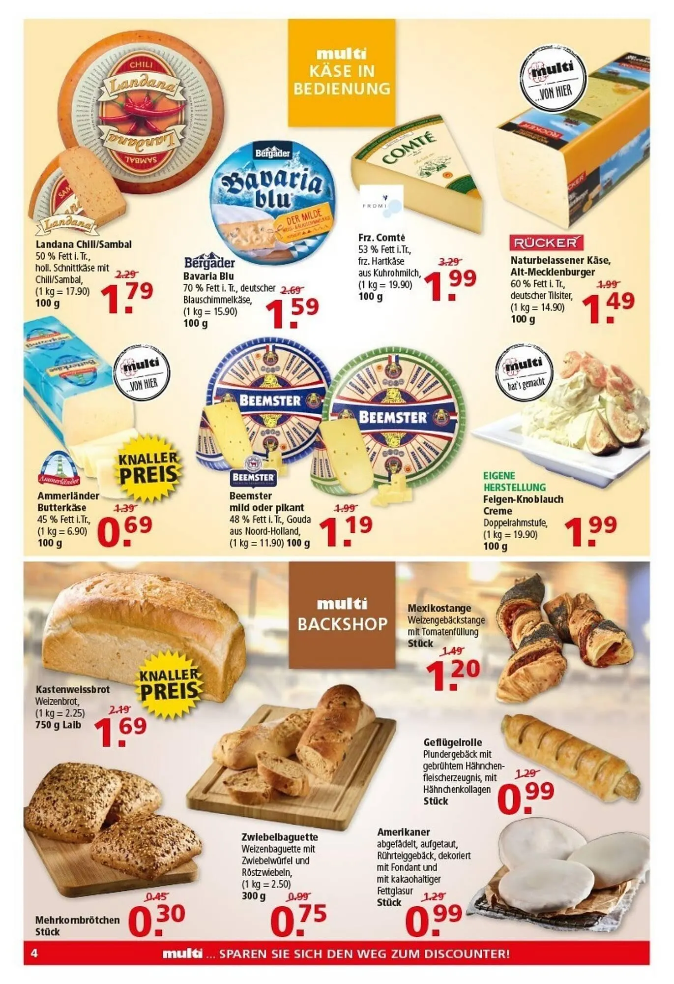 Multi Markt Prospekt von 16. März bis 21. März 2026 - Prospekt seite 4