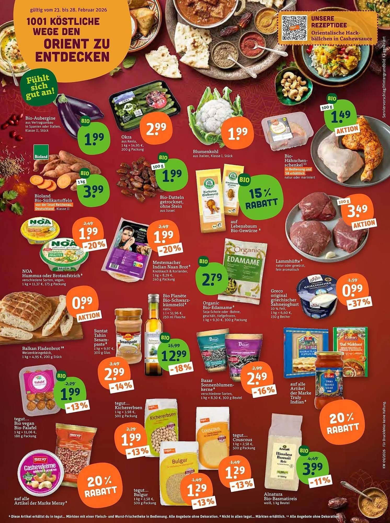Tegut Prospekt von 23. Februar bis 28. Februar 2026 - Prospekt seite 2