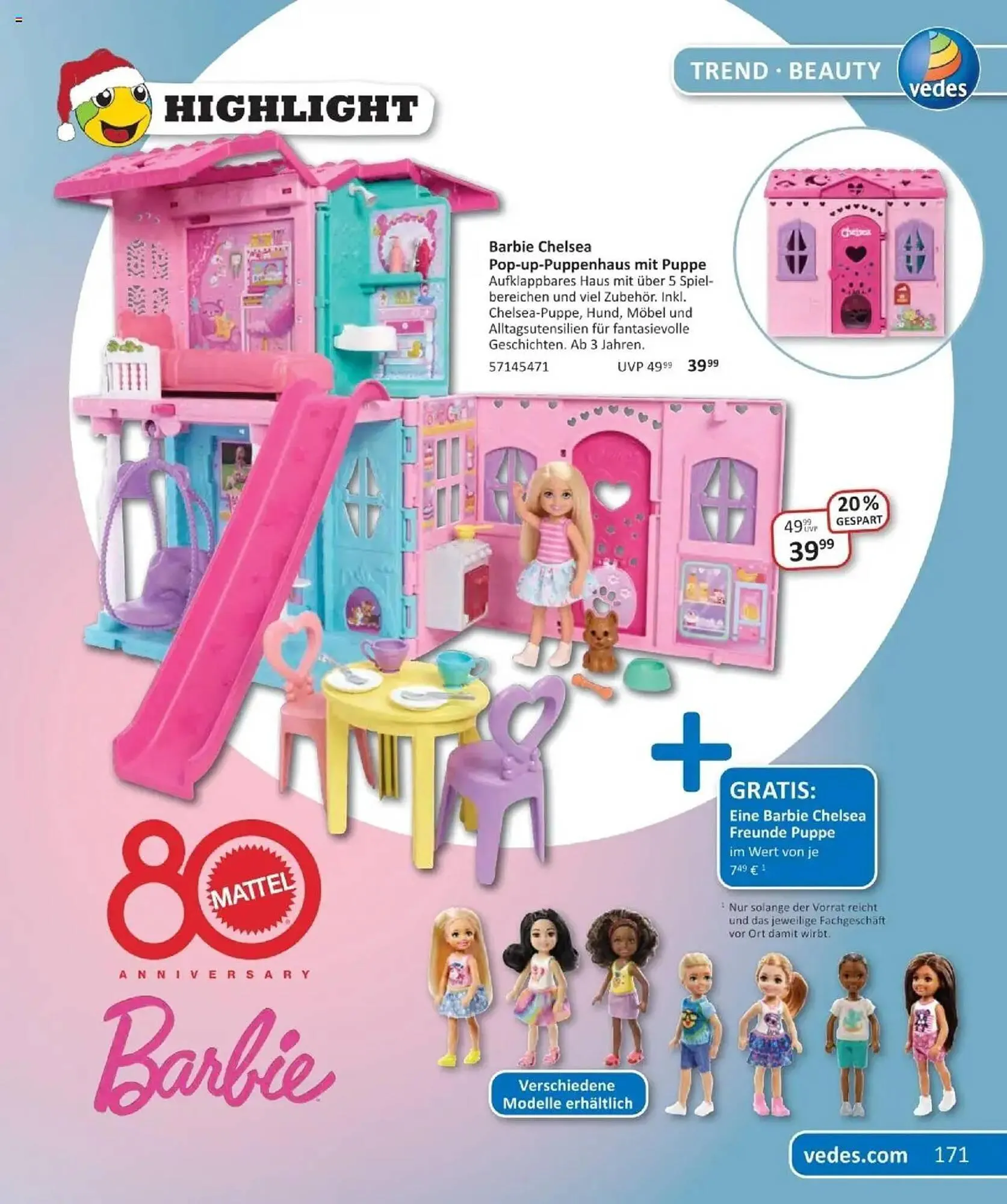 Vedes Prospekt von 29. September bis 6. Januar 2026 - Prospekt seite 171