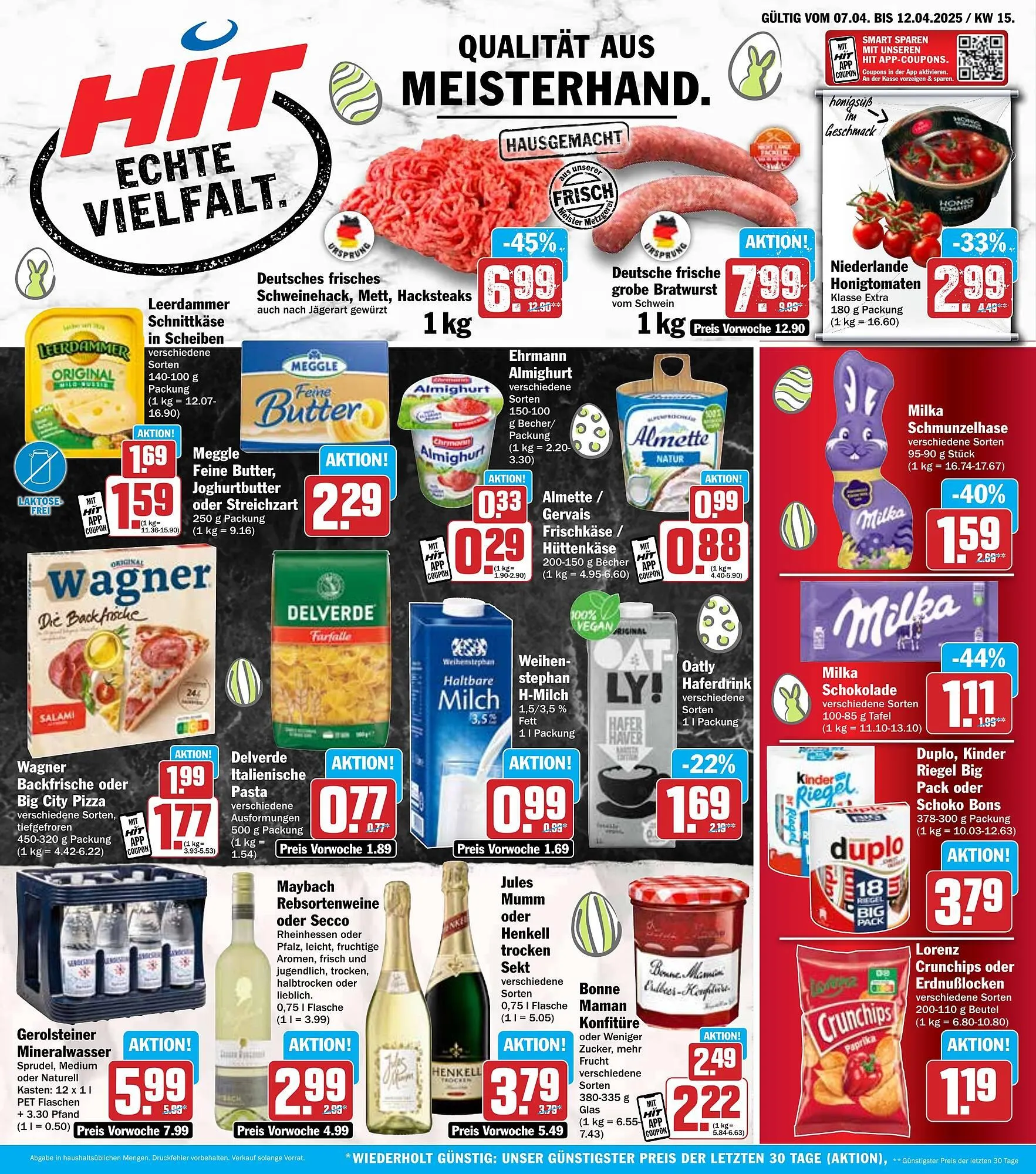 Hit Prospekt von 7. April bis 12. April 2025 - Prospekt seite 1