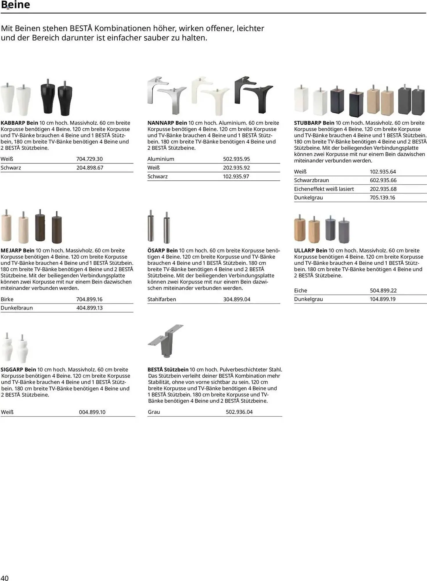 IKEA Prospekt von 30. September bis 31. März 2026 - Prospekt seite 40