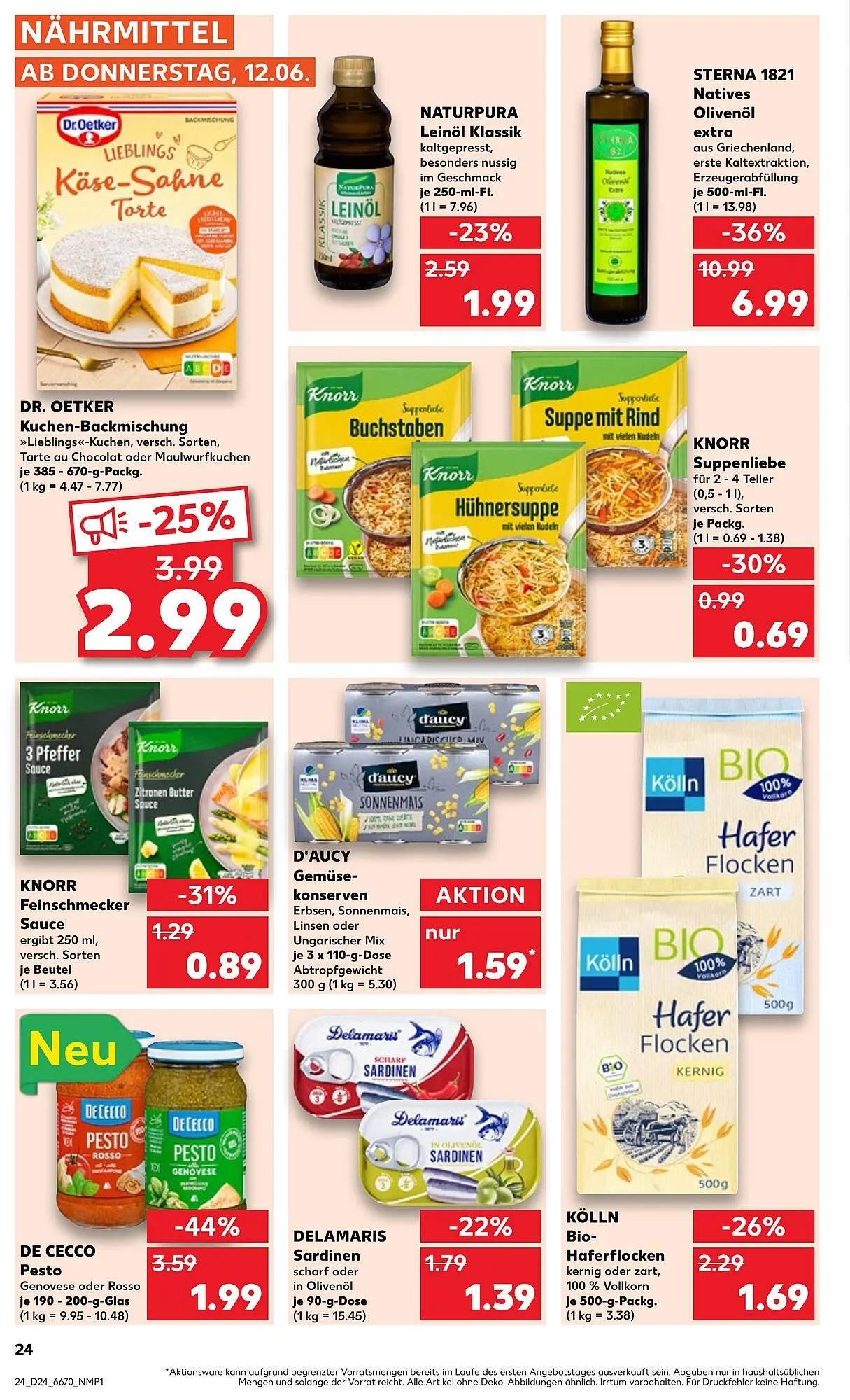 Kaufland Prospekt von 12. Juni bis 18. Juni 2025 - Prospekt seite 24
