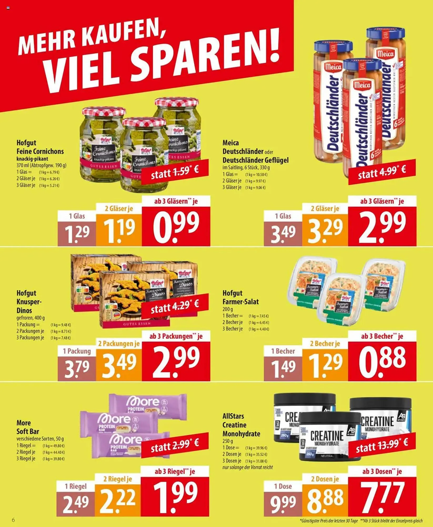 Famila Nord Ost Prospekt von 24. März bis 29. März 2025 - Prospekt seite 6