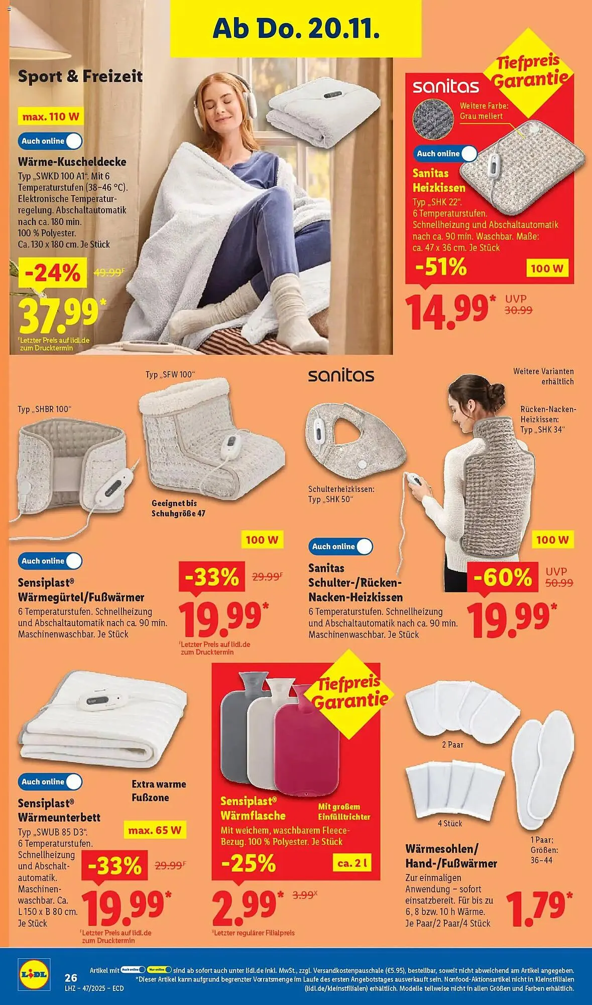 Lidl Prospekt von 17. November bis 22. November 2025 - Prospekt seite 38