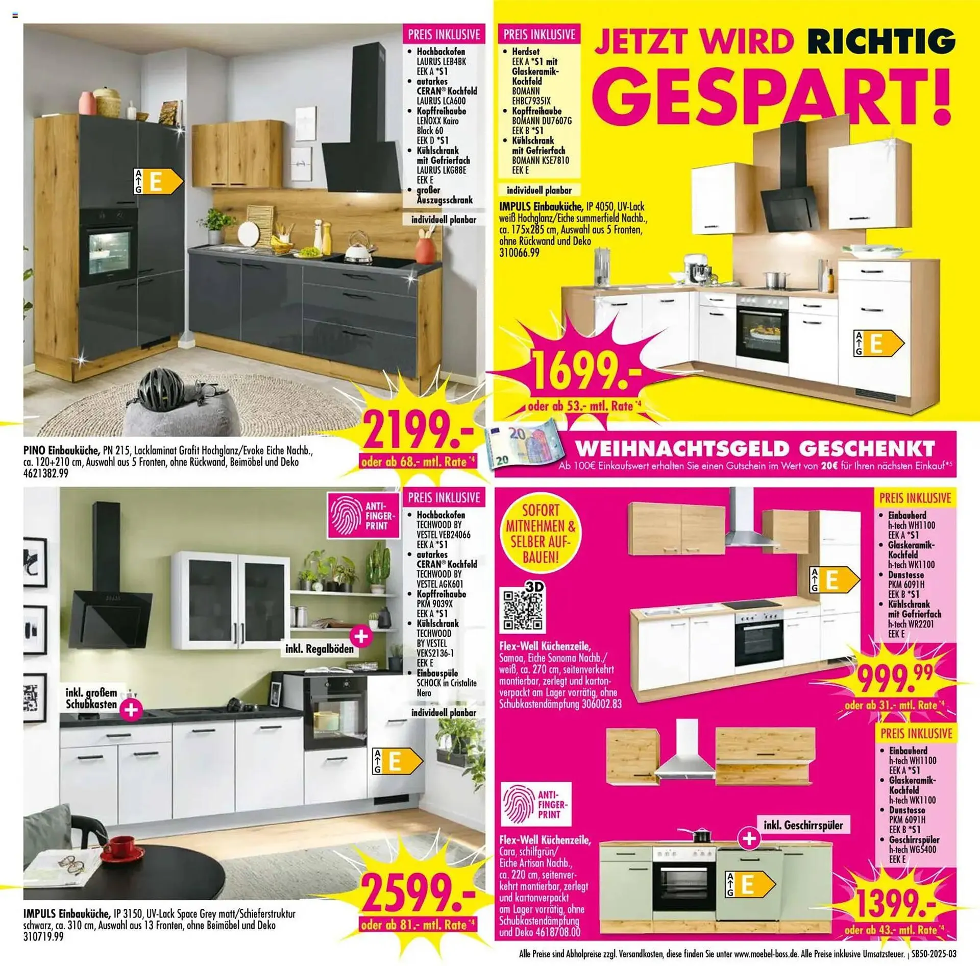 Möbel Boss Prospekt von 6. Dezember bis 12. Dezember 2025 - Prospekt seite 3