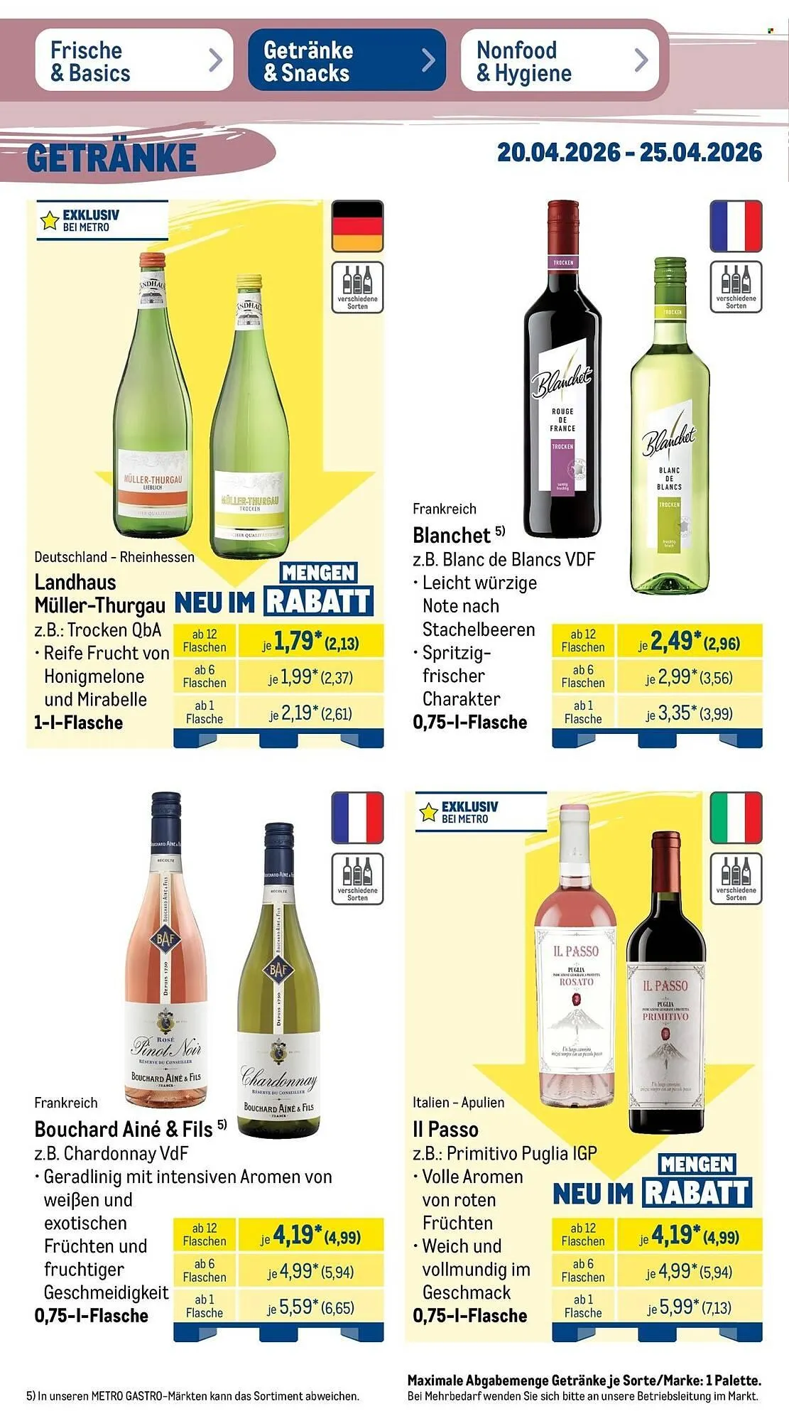 METRO Prospekt von 20. April bis 25. April 2026 - Prospekt seite 34